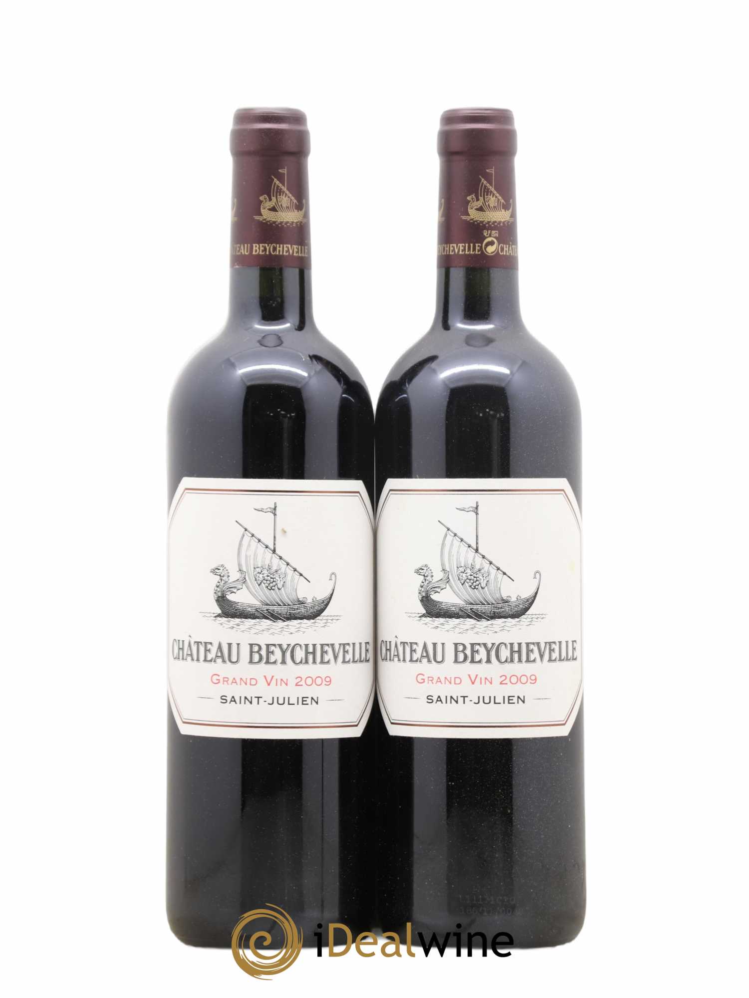 Château Beychevelle 4ème Grand Cru Classé 2000 - Lot de 2 bouteilles - 0