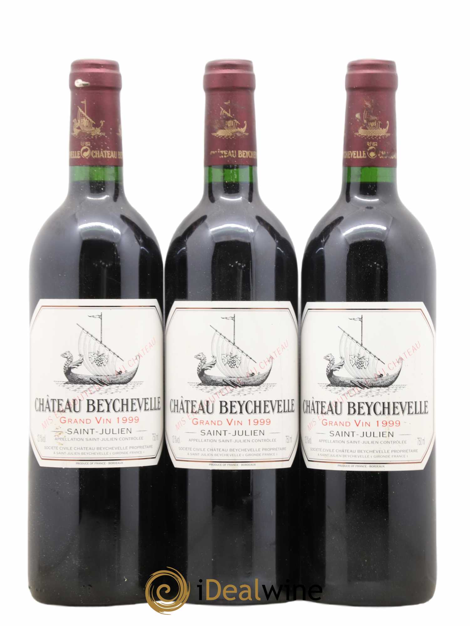 Château Beychevelle 4ème Grand Cru Classé 1999 - Lot de 6 bouteilles - 2