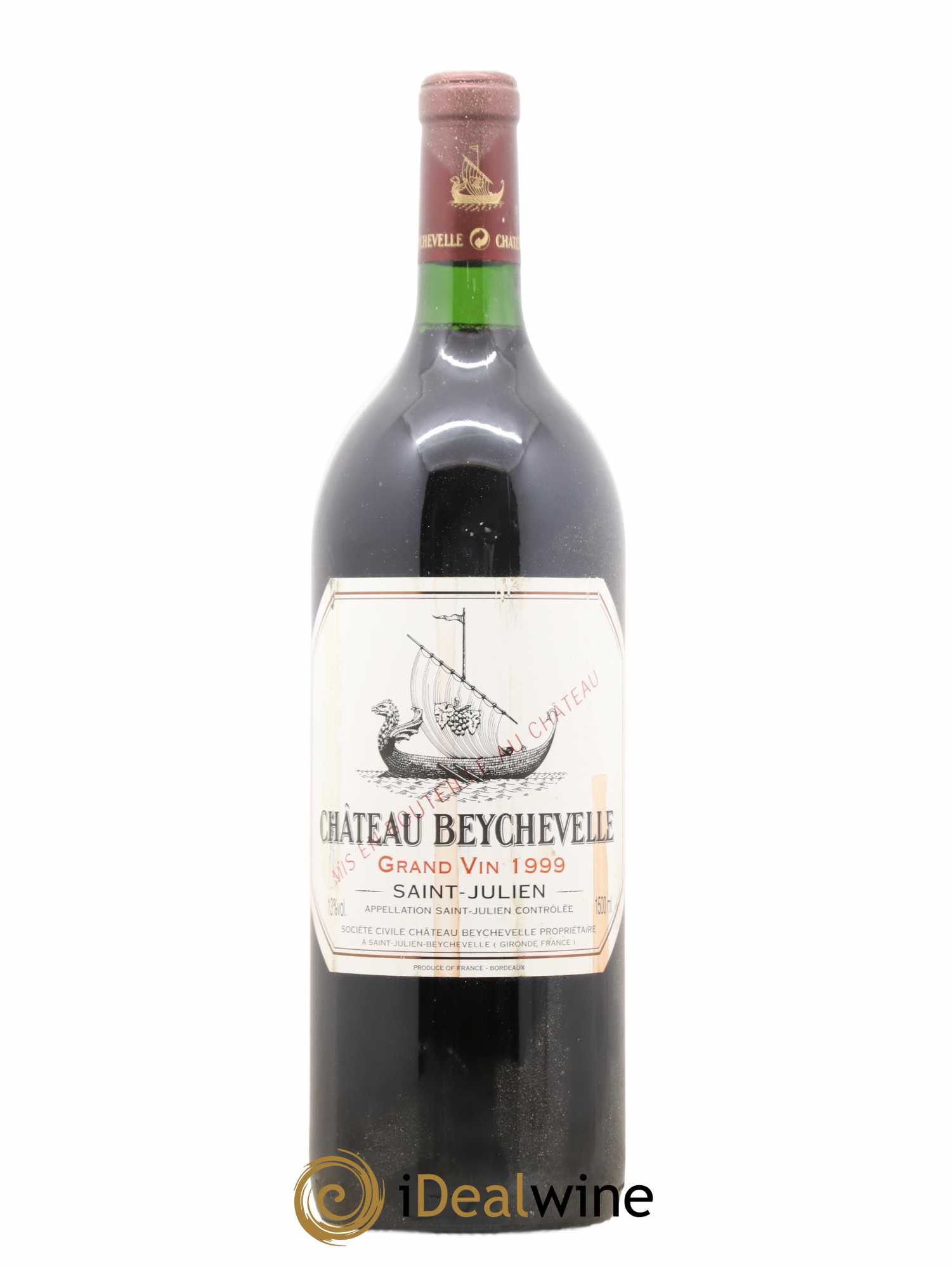 Château Beychevelle 4ème Grand Cru Classé 1999 - Lot de 1 magnum - 0