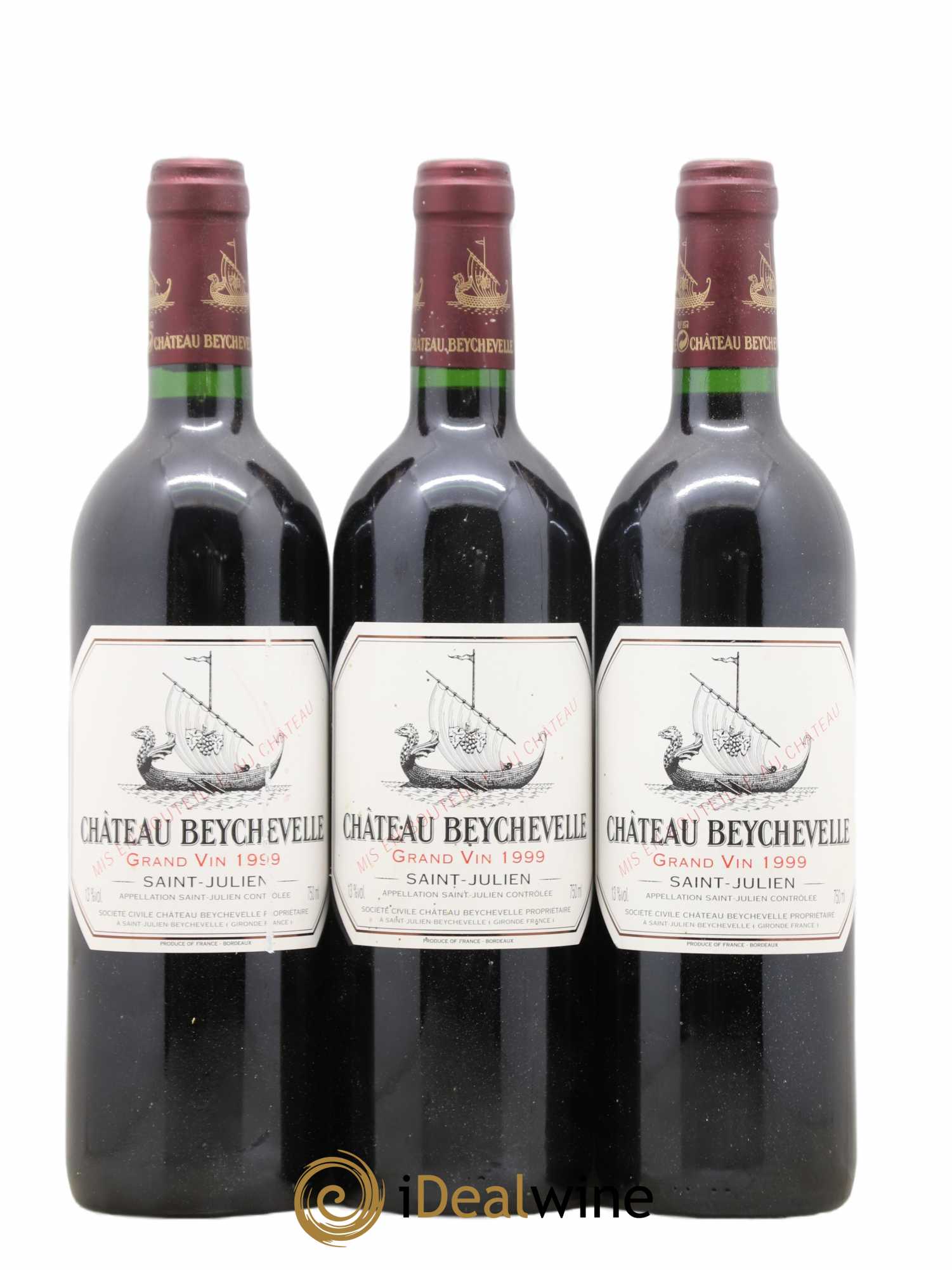Château Beychevelle 4ème Grand Cru Classé 1999 - Lot de 6 bouteilles - 2