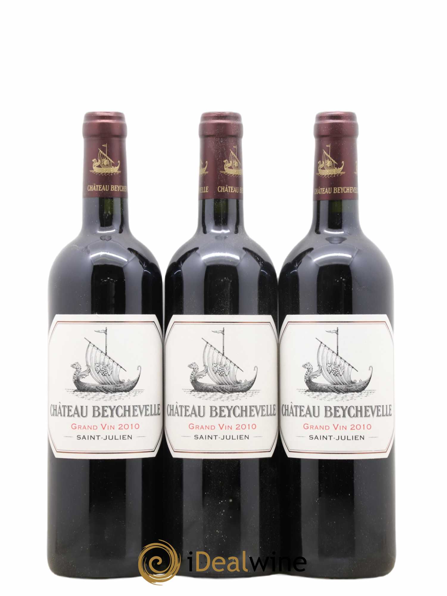 Château Beychevelle 4ème Grand Cru Classé 2010 - Lot de 6 bouteilles - 1