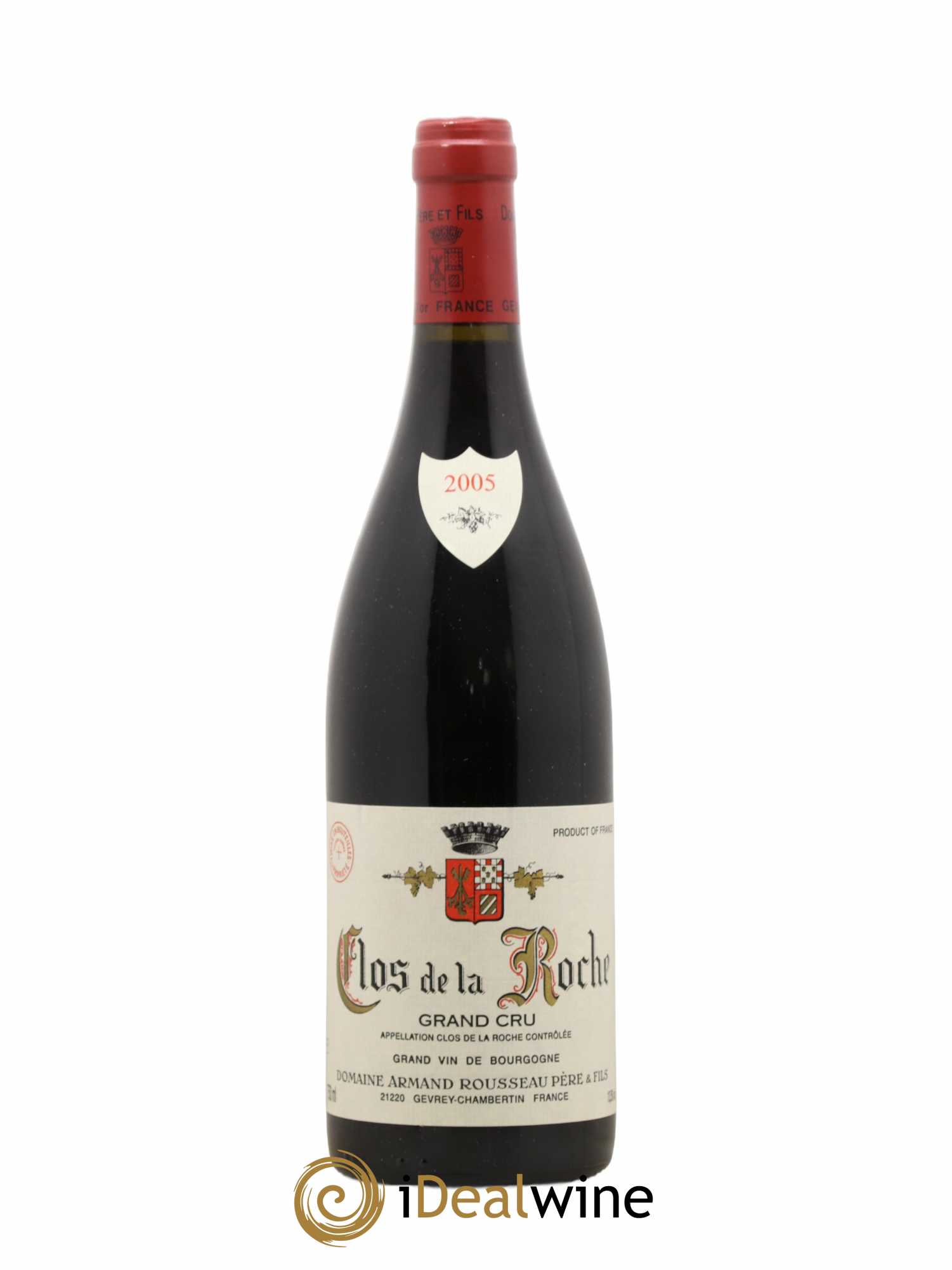 Clos de la Roche Grand Cru Armand Rousseau (Domaine) 2005 - Posten von 1 Flasche - 0