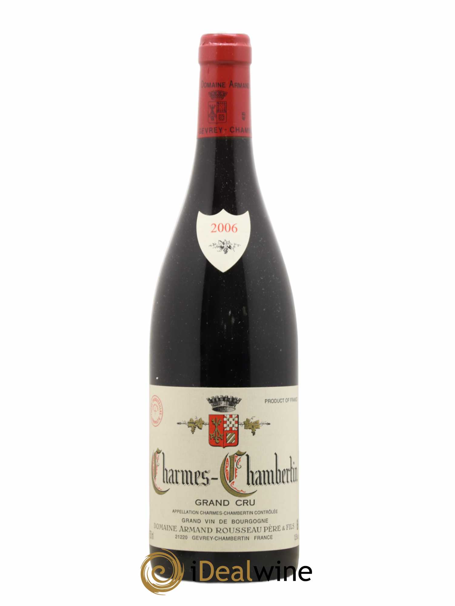 Charmes-Chambertin Grand Cru Armand Rousseau (Domaine) 2006 - Lot de 1 bouteille - 0