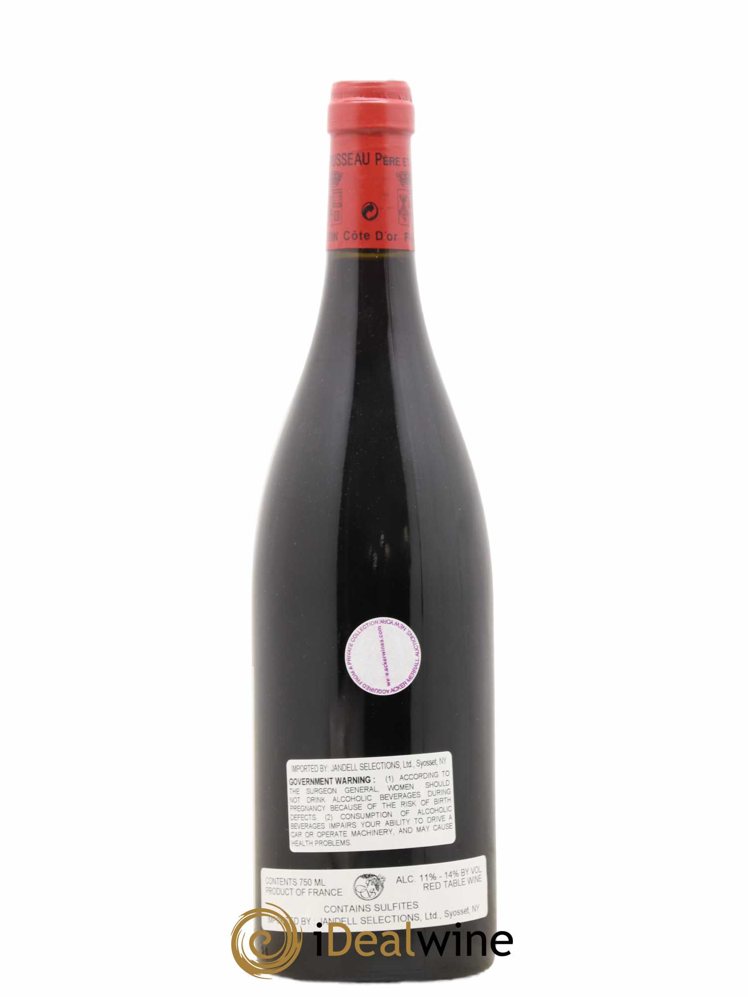 Charmes-Chambertin Grand Cru Armand Rousseau (Domaine) 2005 - Lot de 1 bouteille - 1