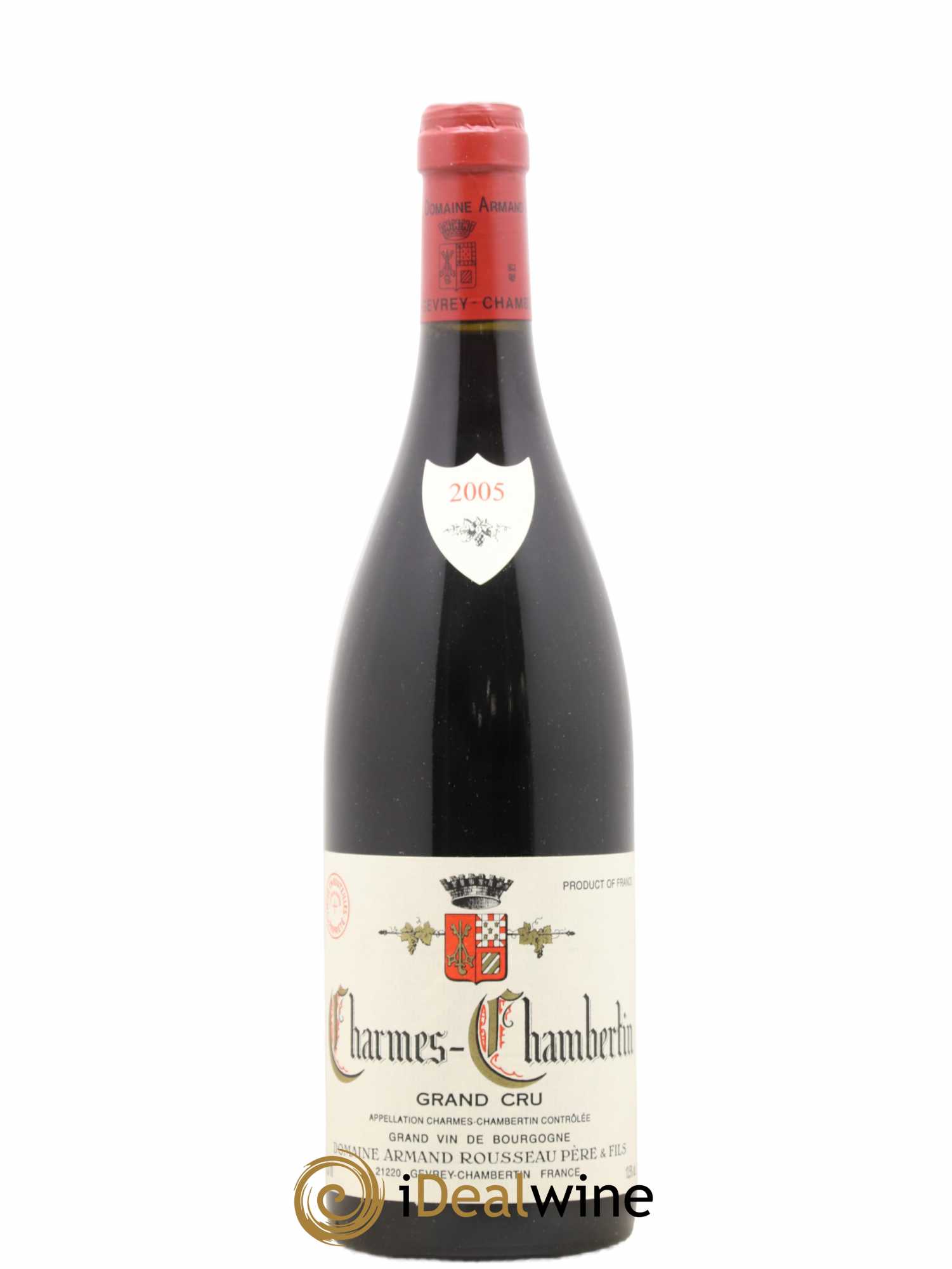 Charmes-Chambertin Grand Cru Armand Rousseau (Domaine) 2005 - Lot de 1 bouteille - 0