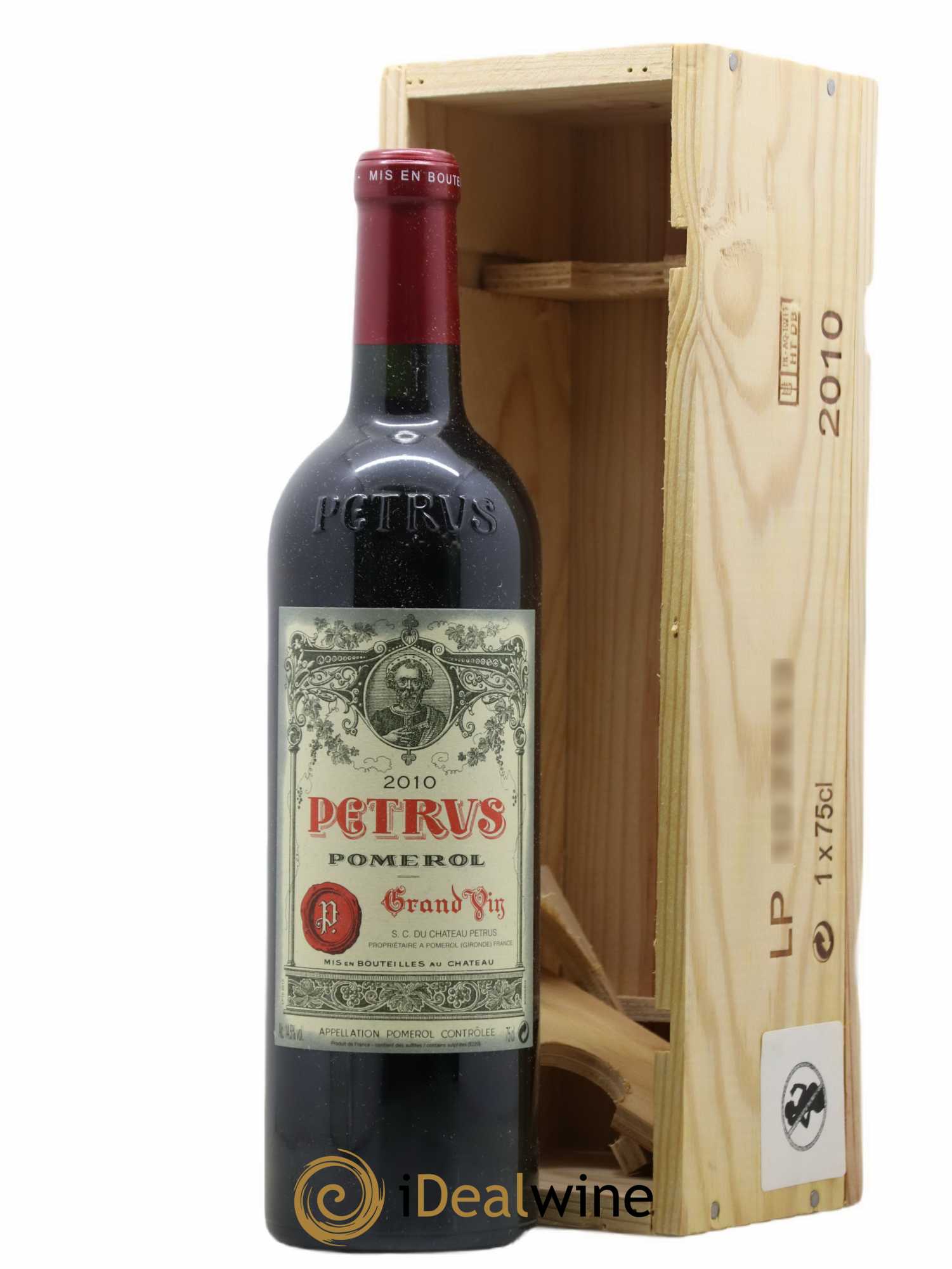 Petrus 2010 - Lot de 1 bouteille - 0