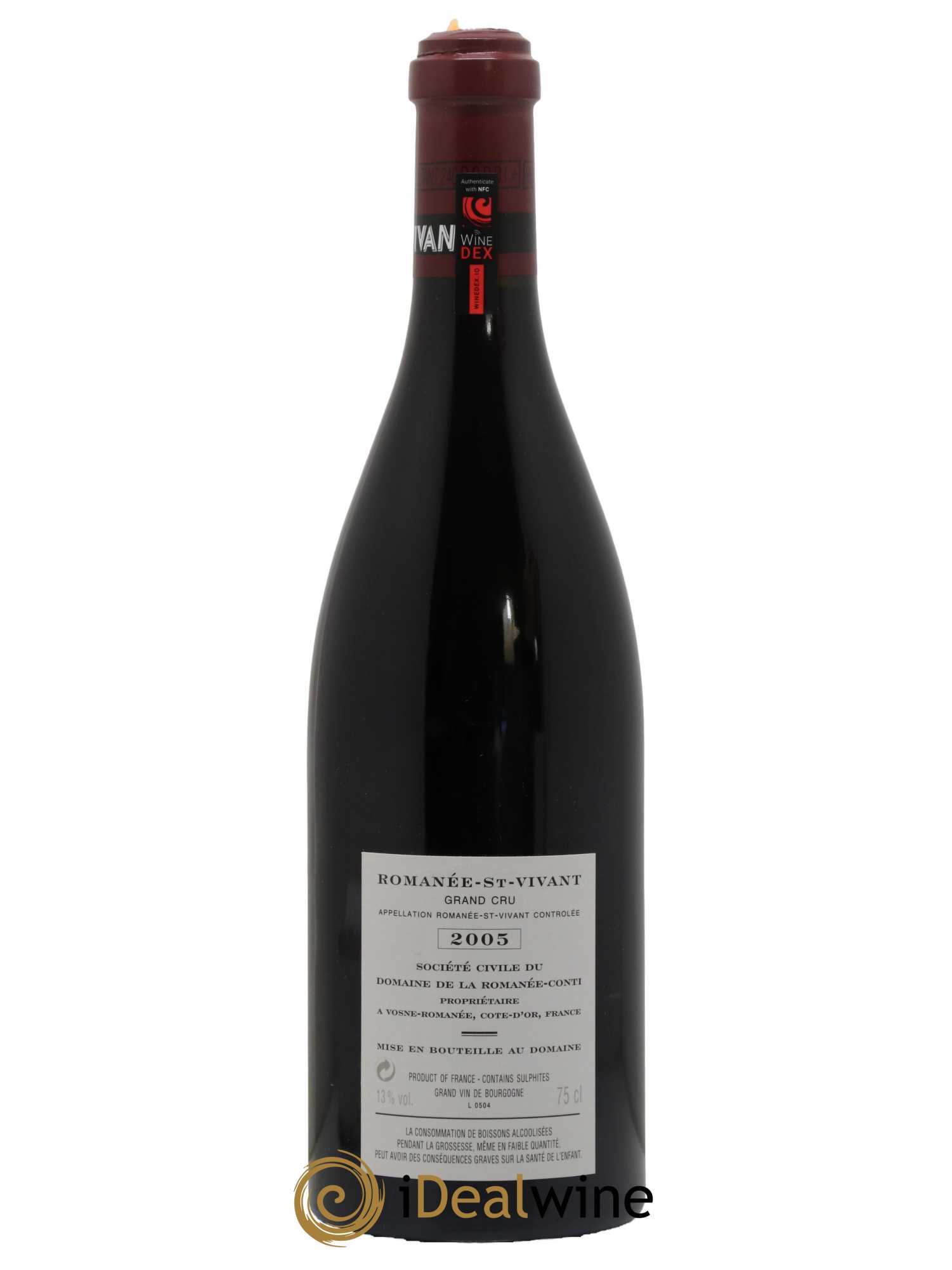 Romanée-Saint-Vivant Grand Cru Domaine de la Romanée-Conti 2005 - Lot de 1 bouteille - 1