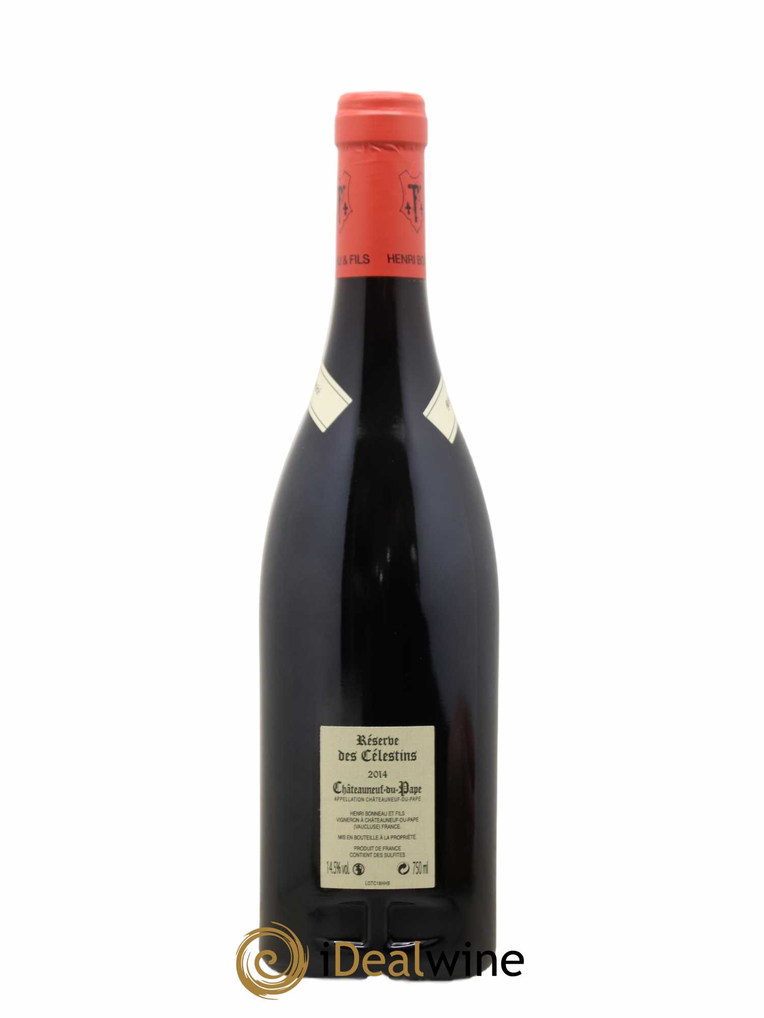 Châteauneuf-du-Pape Réserve des Célestins Henri Bonneau & Fils 2014 - Lot de 1 bouteille - 1