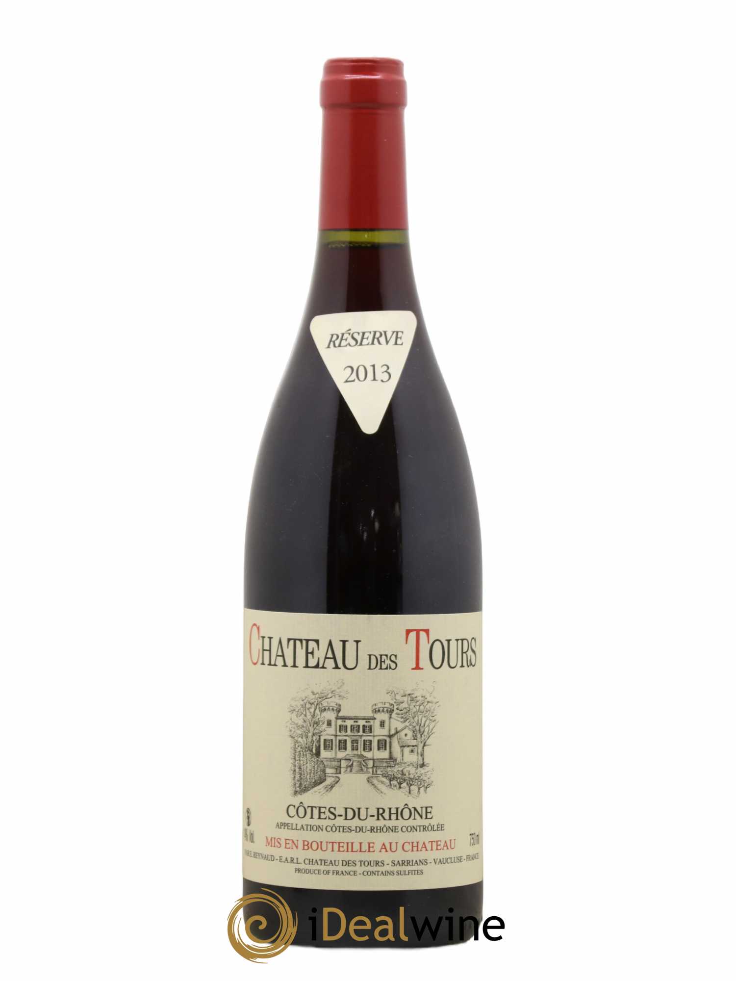 Côtes-du-Rhône Château des Tours Emmanuel Reynaud 2013 - Lot de 1 bouteille - 0