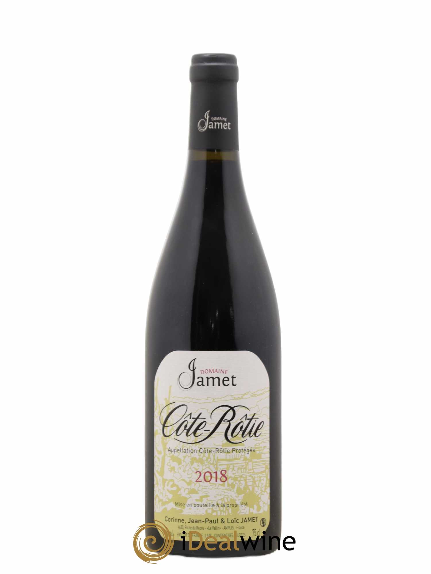 Côte-Rôtie Jamet (Domaine) 2018 - Lot de 1 bouteille - 0
