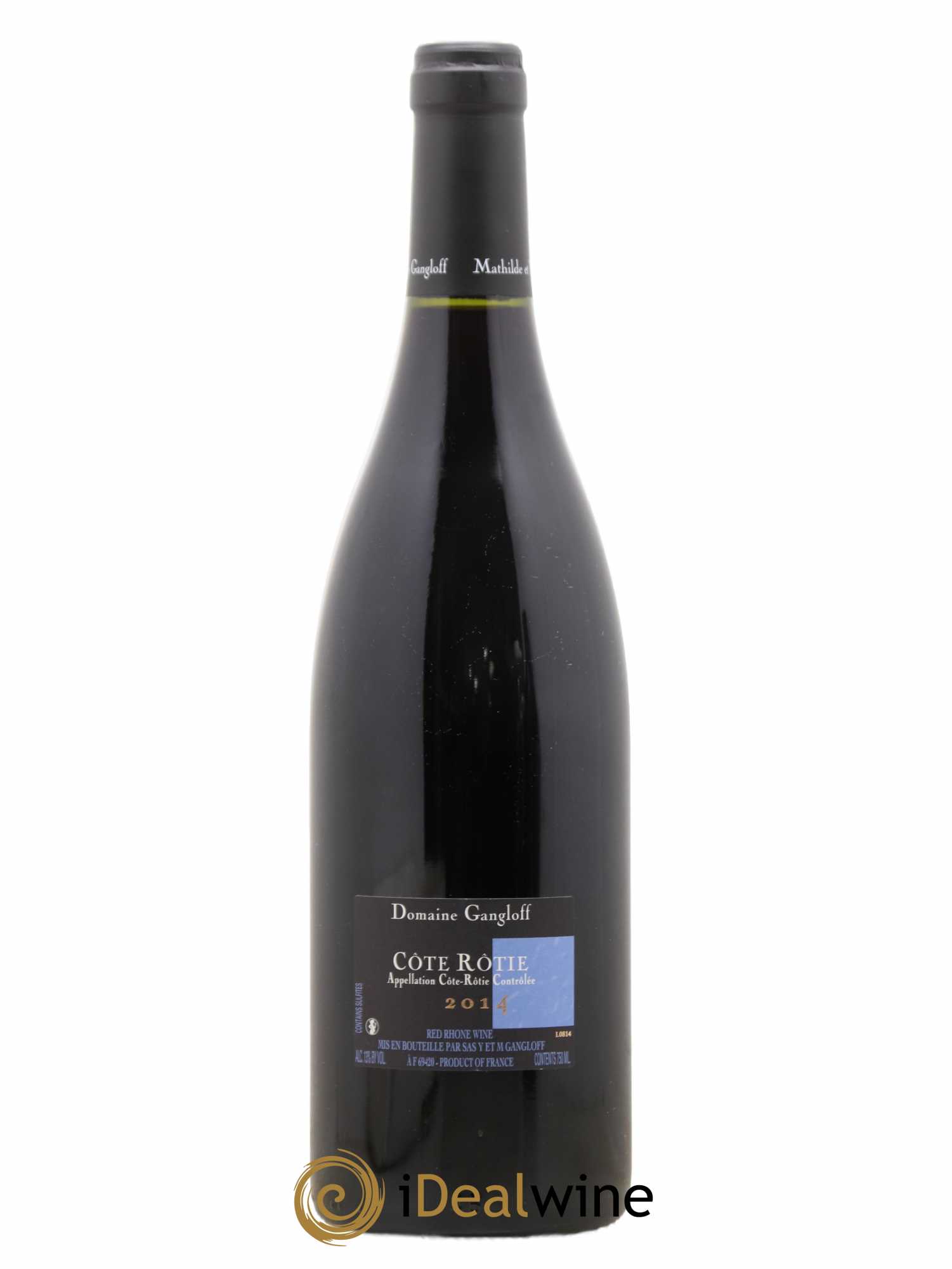 Côte-Rôtie La Barbarine Gangloff (Domaine) 2014 - Lot de 1 bouteille - 1