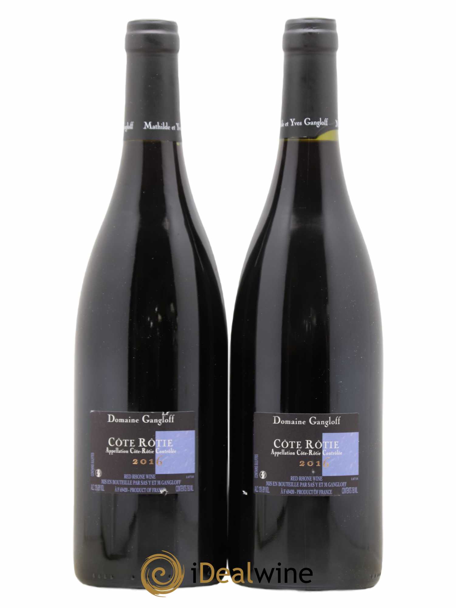 Côte-Rôtie La Barbarine Gangloff (Domaine) 2016 - Lot de 2 bouteilles - 1