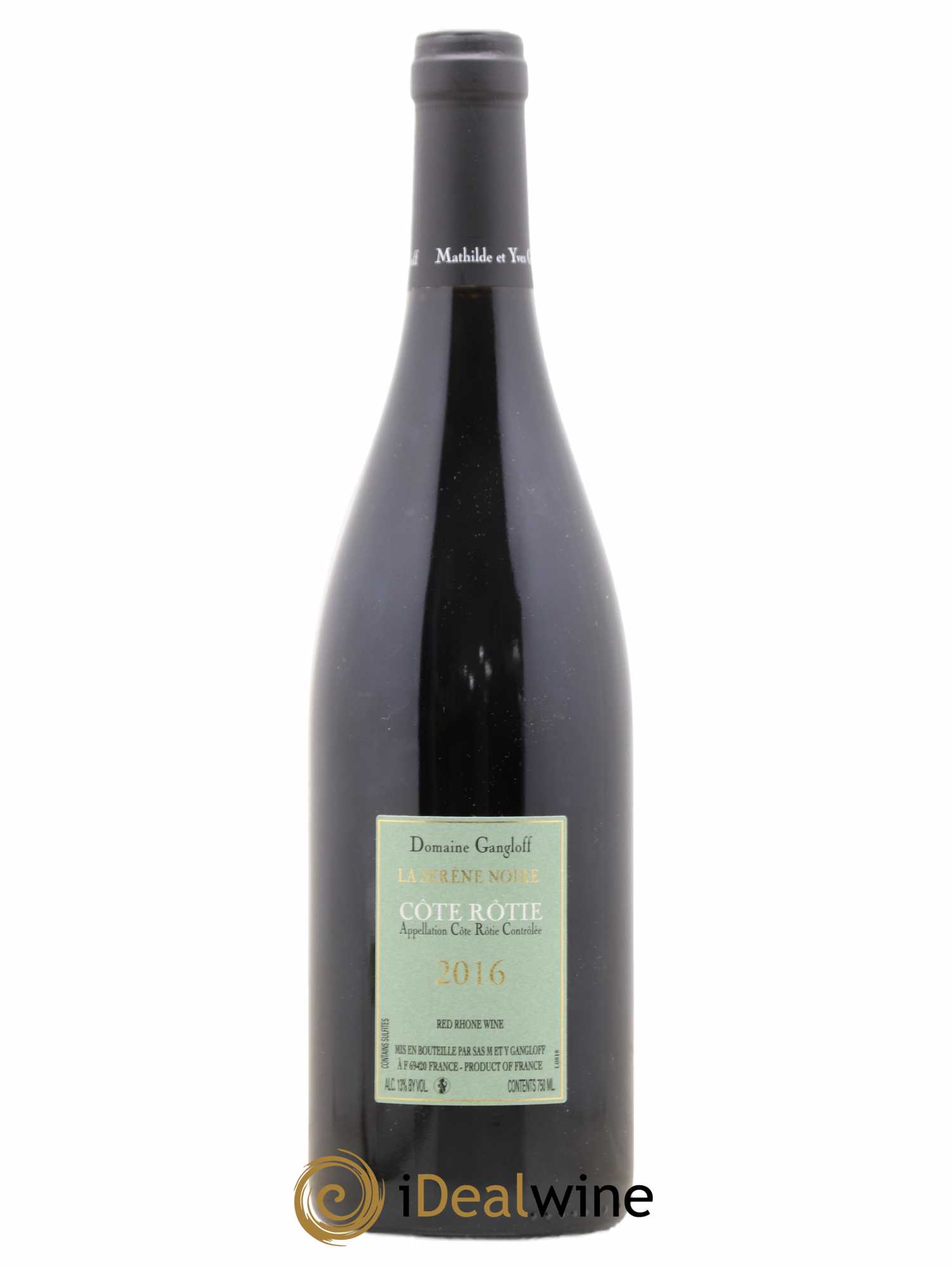 Côte-Rôtie La Sereine Noire Gangloff (Domaine) 2016 - Lot de 1 bouteille - 1