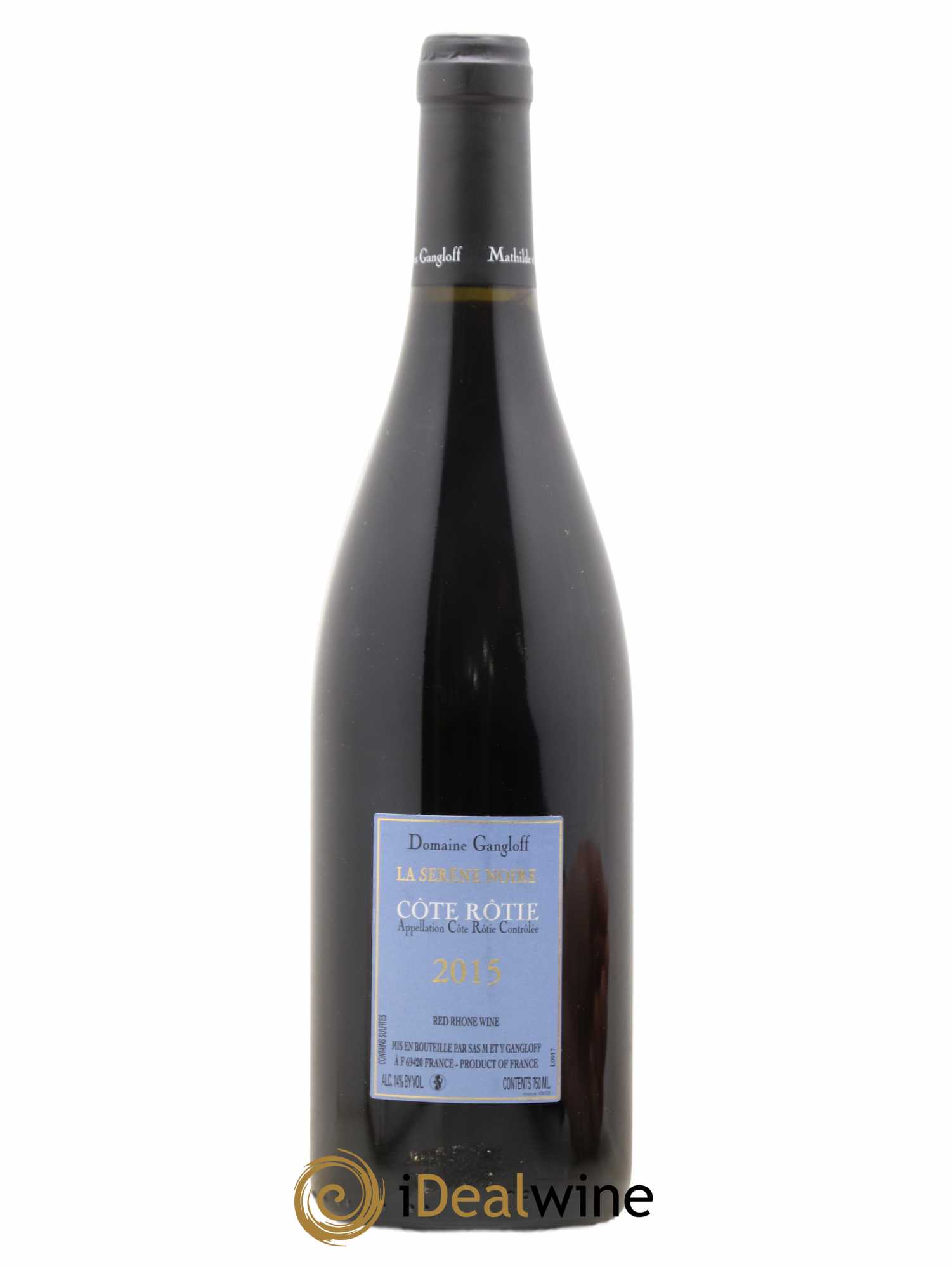 Côte-Rôtie La Sereine Noire Gangloff (Domaine) 2015 - Lot de 1 bouteille - 1