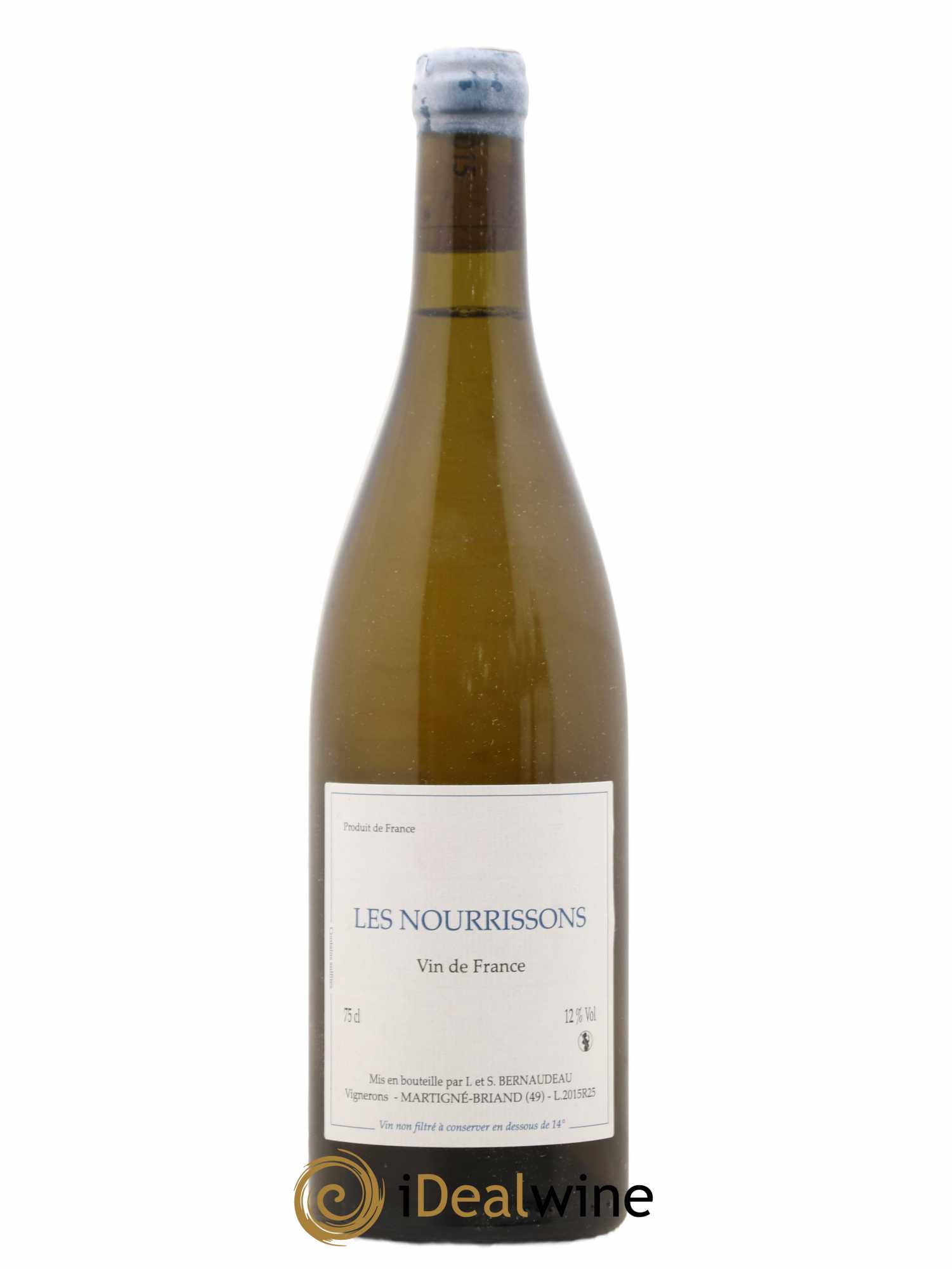 Vin de France Les Nourrissons Stéphane Bernaudeau 2015 - Lot de 1 bouteille - 0