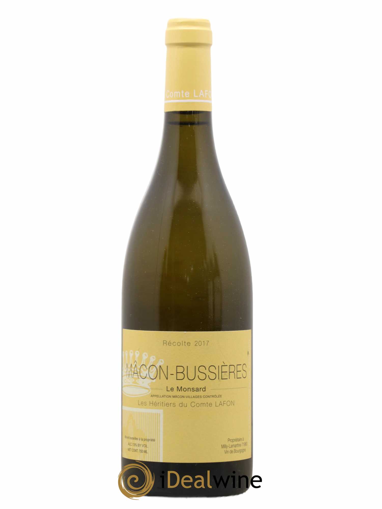 Mâcon Bussières - Le Monsard Héritiers du Comte Lafon (Domaine des) 2017 - Lot de 1 bouteille - 0