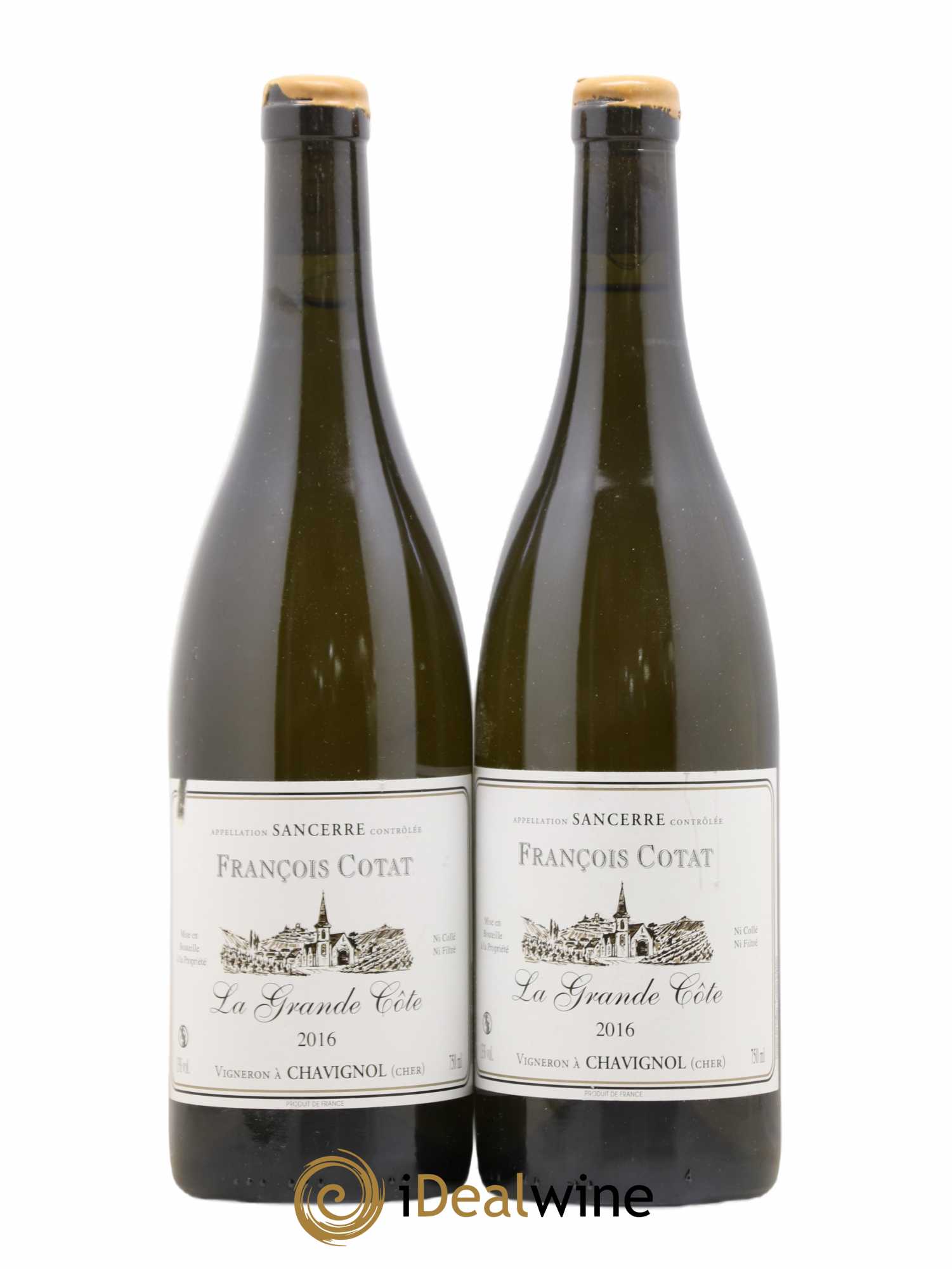 Sancerre La Grande Côte François Cotat 2016 - Lot de 2 bouteilles - 0