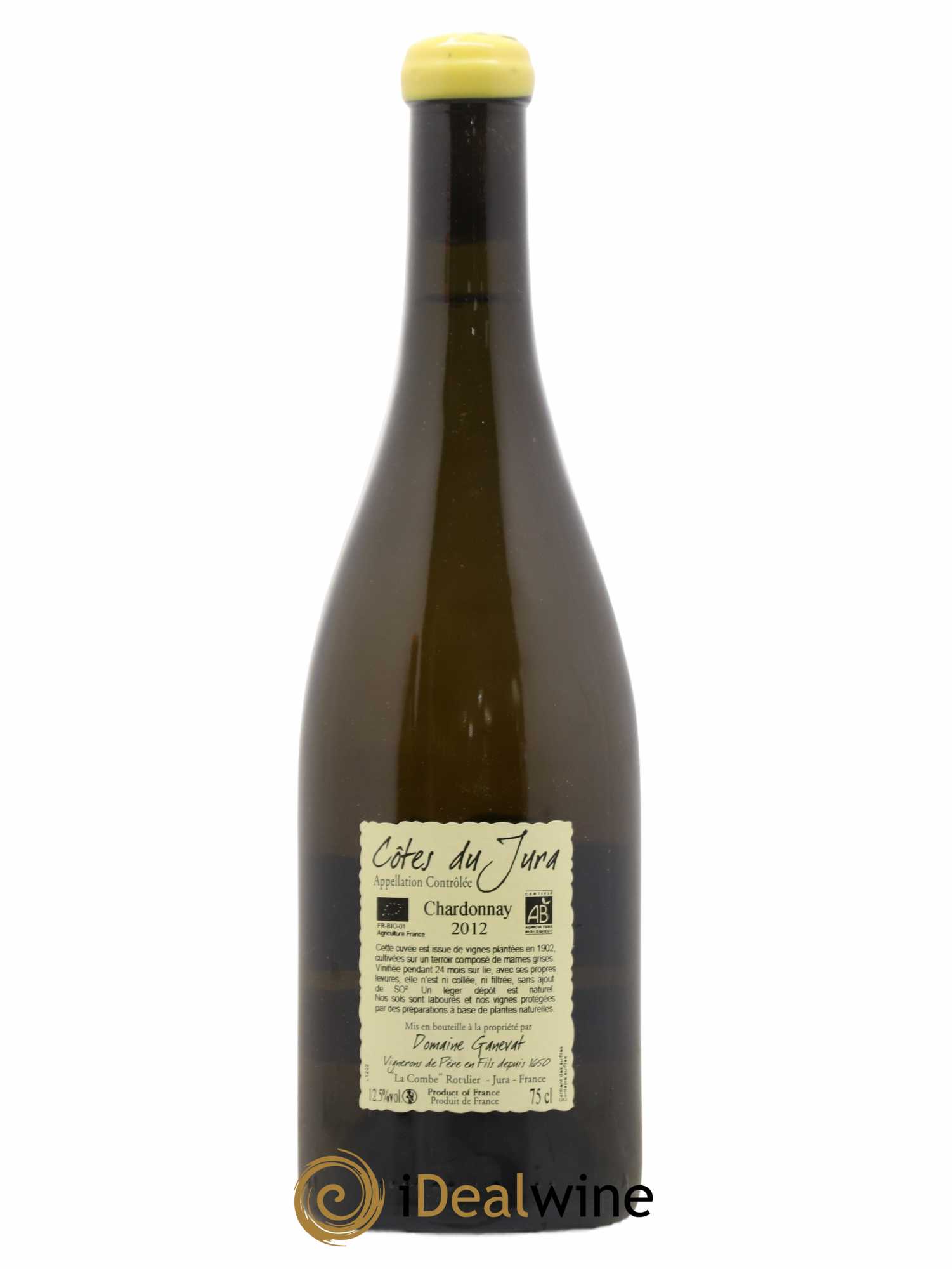 Côtes du Jura Les Chalasses Vieilles Vignes Jean-François Ganevat (Domaine) 2012 - Lot de 1 bouteille - 1