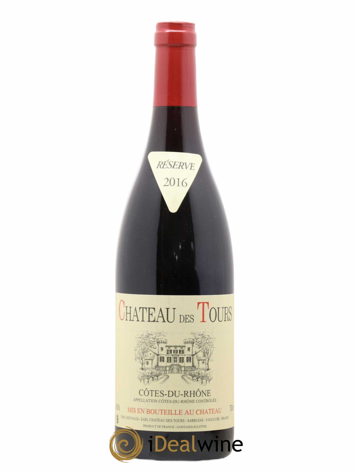 Côtes-du-Rhône Château des Tours Emmanuel Reynaud 2016 - Lot de 1 bouteille - 0