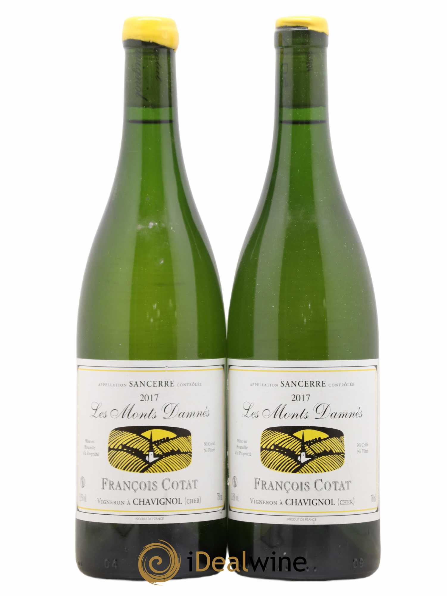 Sancerre Les Monts Damnés François Cotat 2017 - Lot de 2 bouteilles - 0