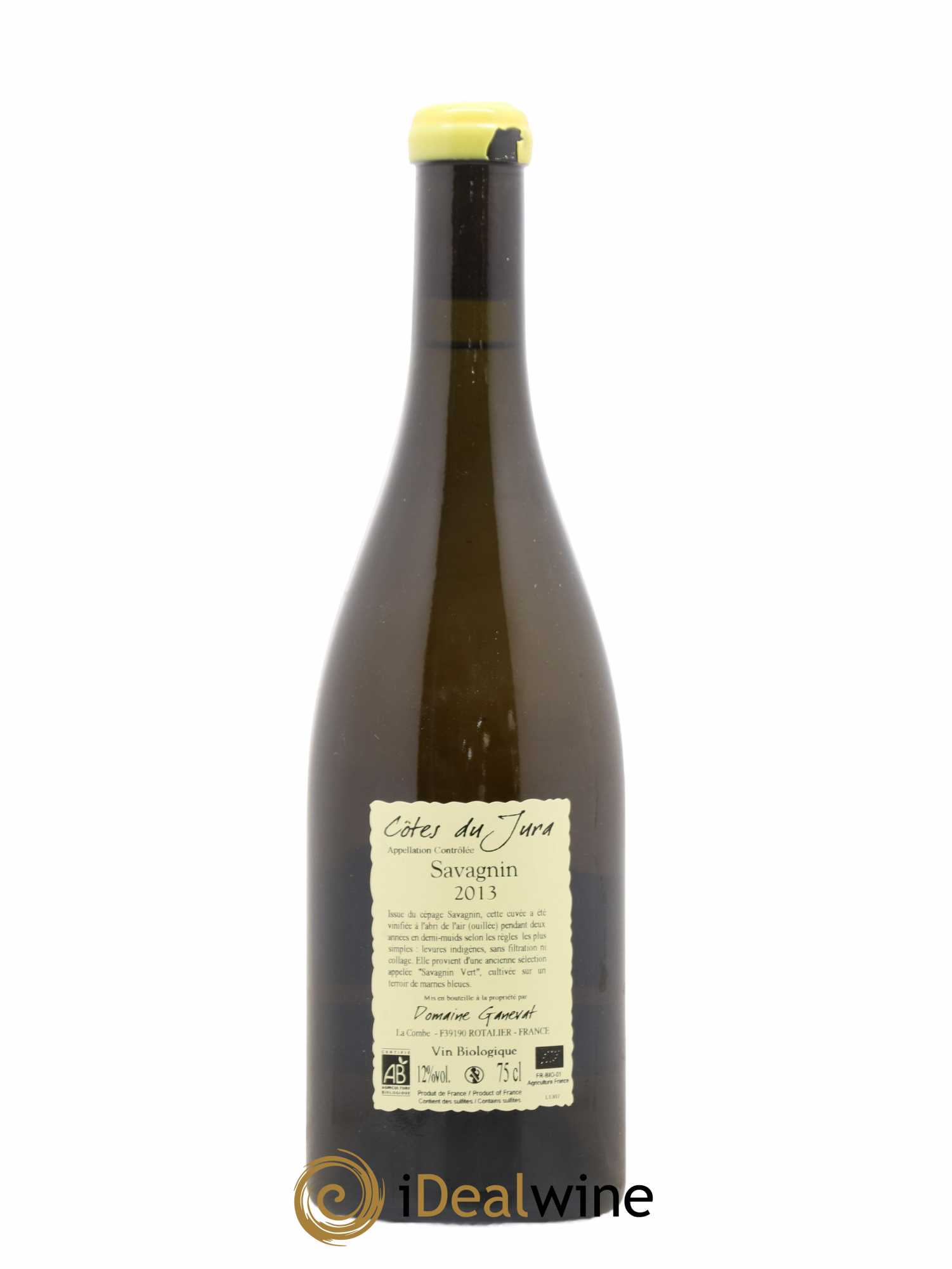 Côtes du Jura Les Chalasses Marnes Bleues Jean-François Ganevat (Domaine) 2013 - Lot de 1 bouteille - 1