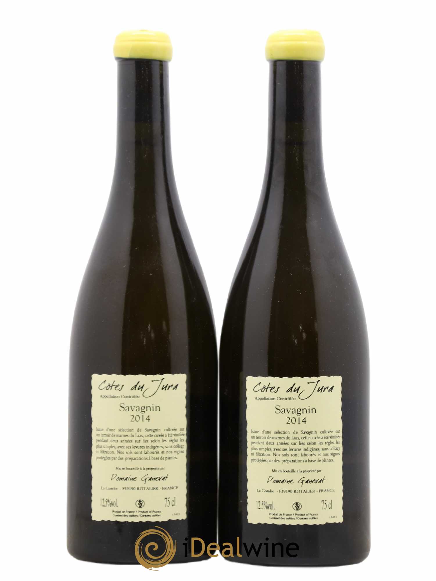 Côtes du Jura Sous la Roche Jean-François Ganevat (Domaine) 2014 - Lot de 2 bouteilles - 1