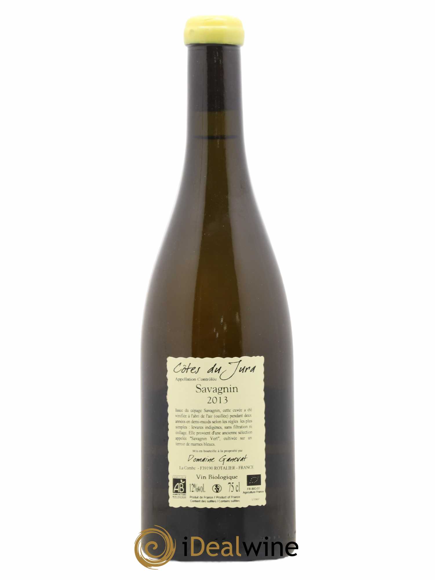 Côtes du Jura Les Chalasses Marnes Bleues Jean-François Ganevat (Domaine) 2013 - Lot de 1 bouteille - 1