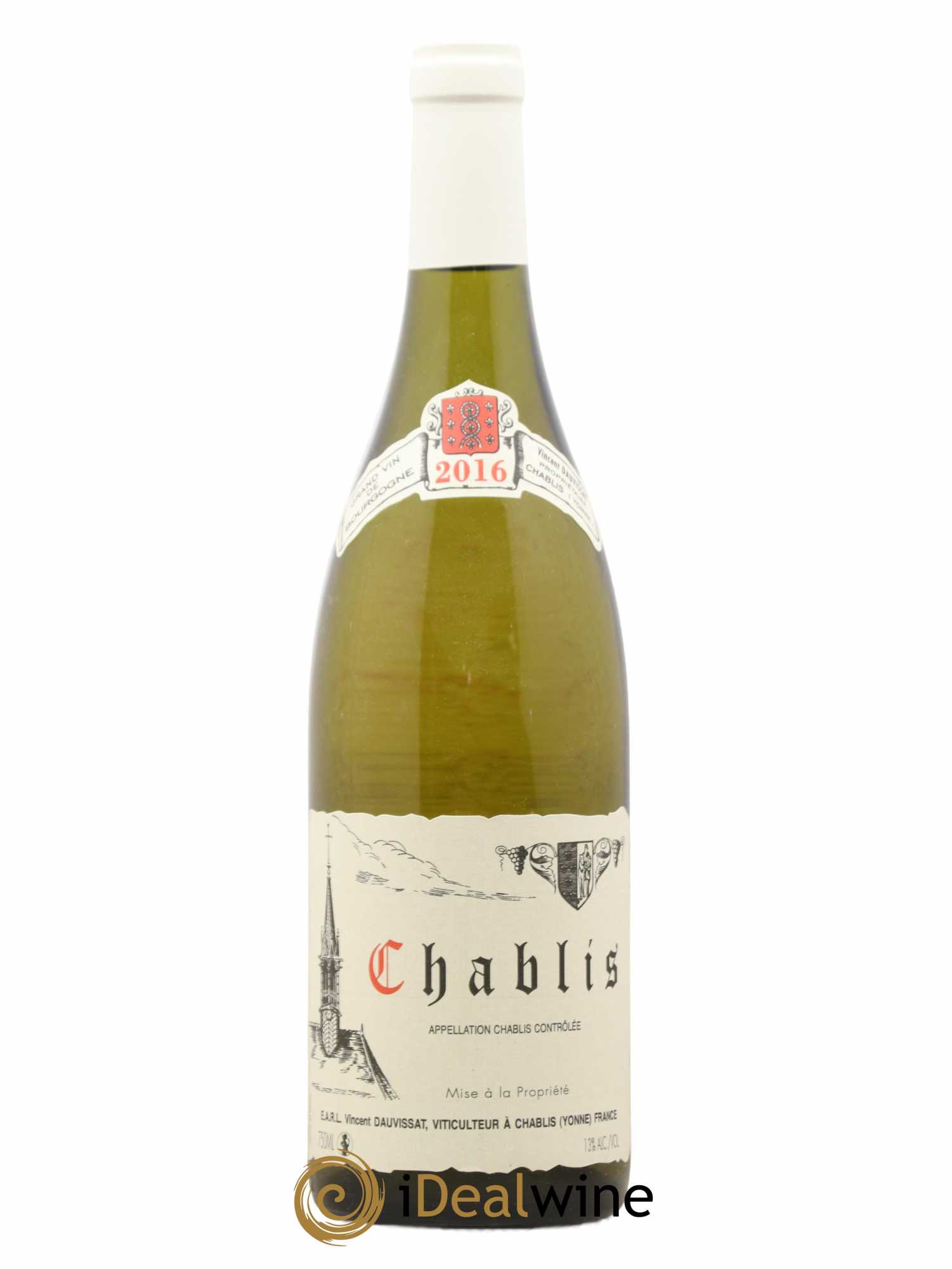 Chablis Vincent Dauvissat (Domaine) 2016 - Lot de 1 bouteille - 0