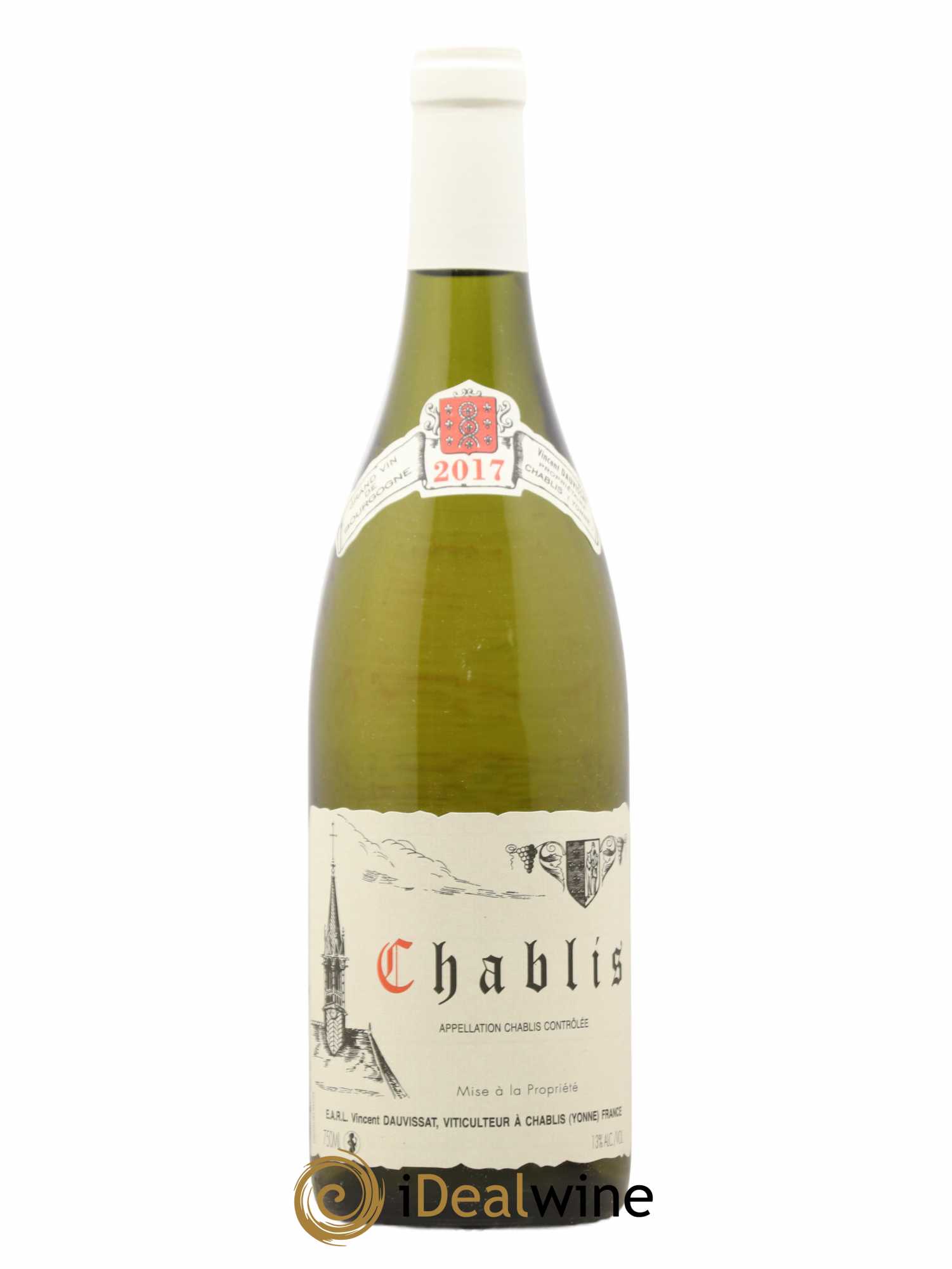 Chablis Vincent Dauvissat (Domaine) 2017 - Lot de 1 bouteille - 0