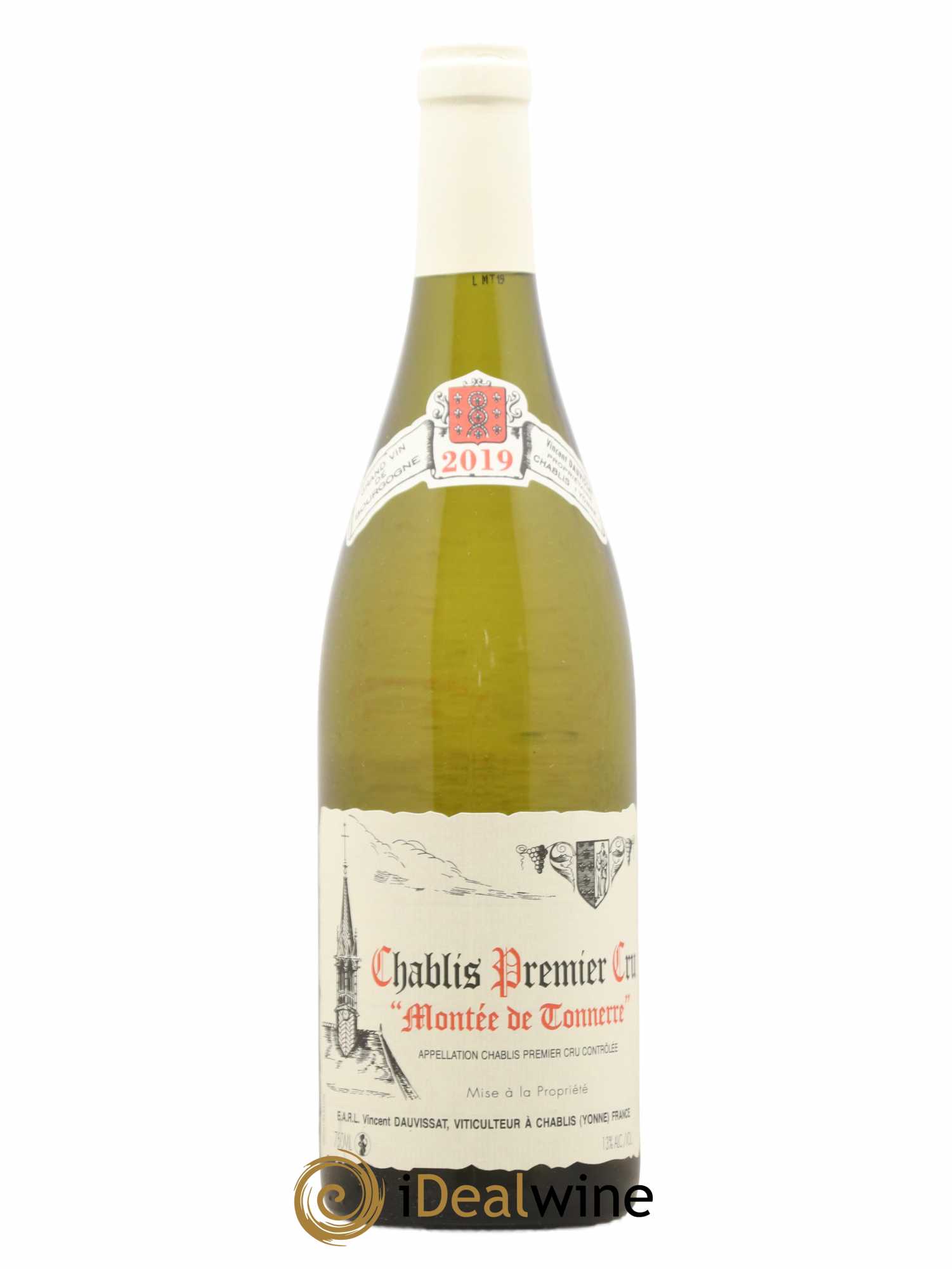 Chablis 1er Cru Montée de Tonnerre Vincent Dauvissat (Domaine) 2019 - Lot de 1 bouteille - 0