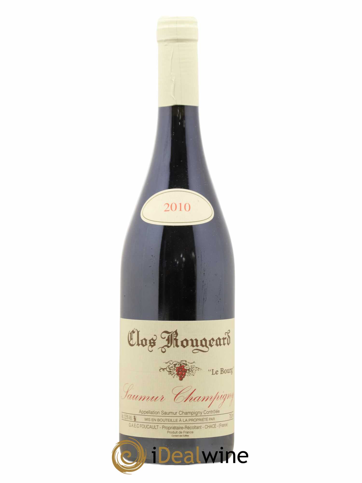 Saumur-Champigny Le Bourg Clos Rougeard 2010 - Lot de 1 bouteille - 0