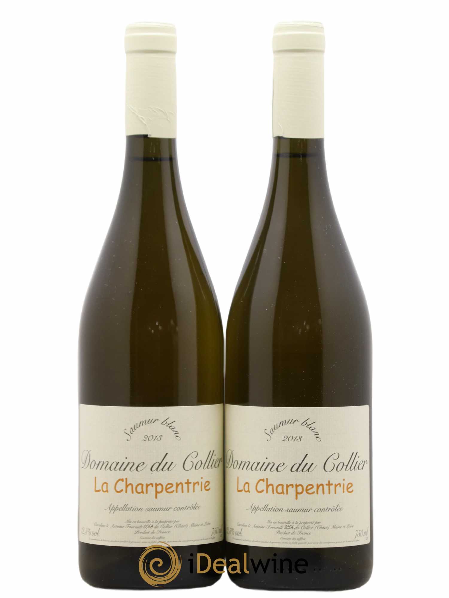 Saumur La Charpentrie Domaine du Collier 2013 - Lot de 2 bouteilles - 0