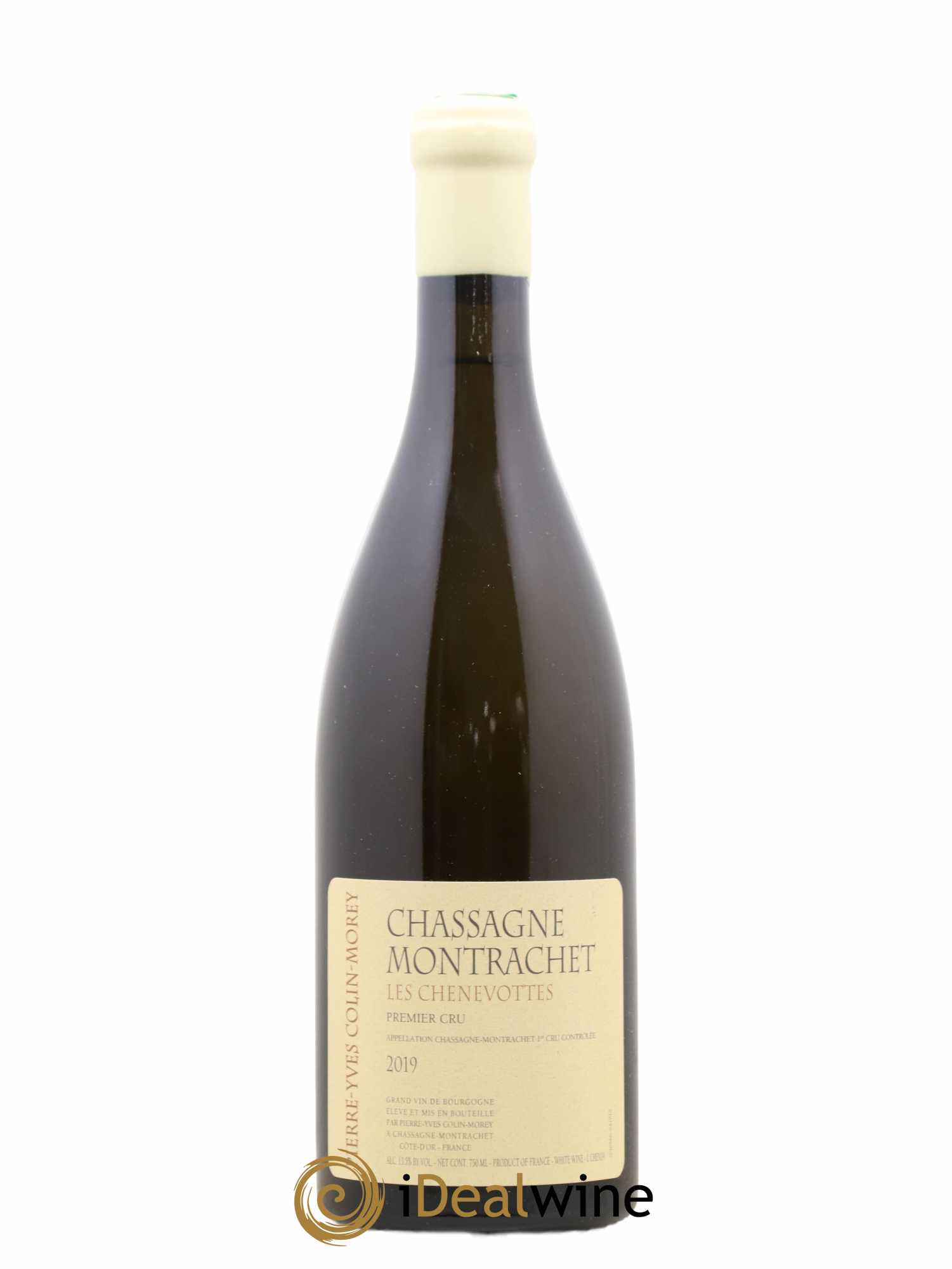 Chassagne-Montrachet 1er Cru Les Chenevottes Pierre-Yves Colin Morey 2019 - Lot de 1 bouteille - 0