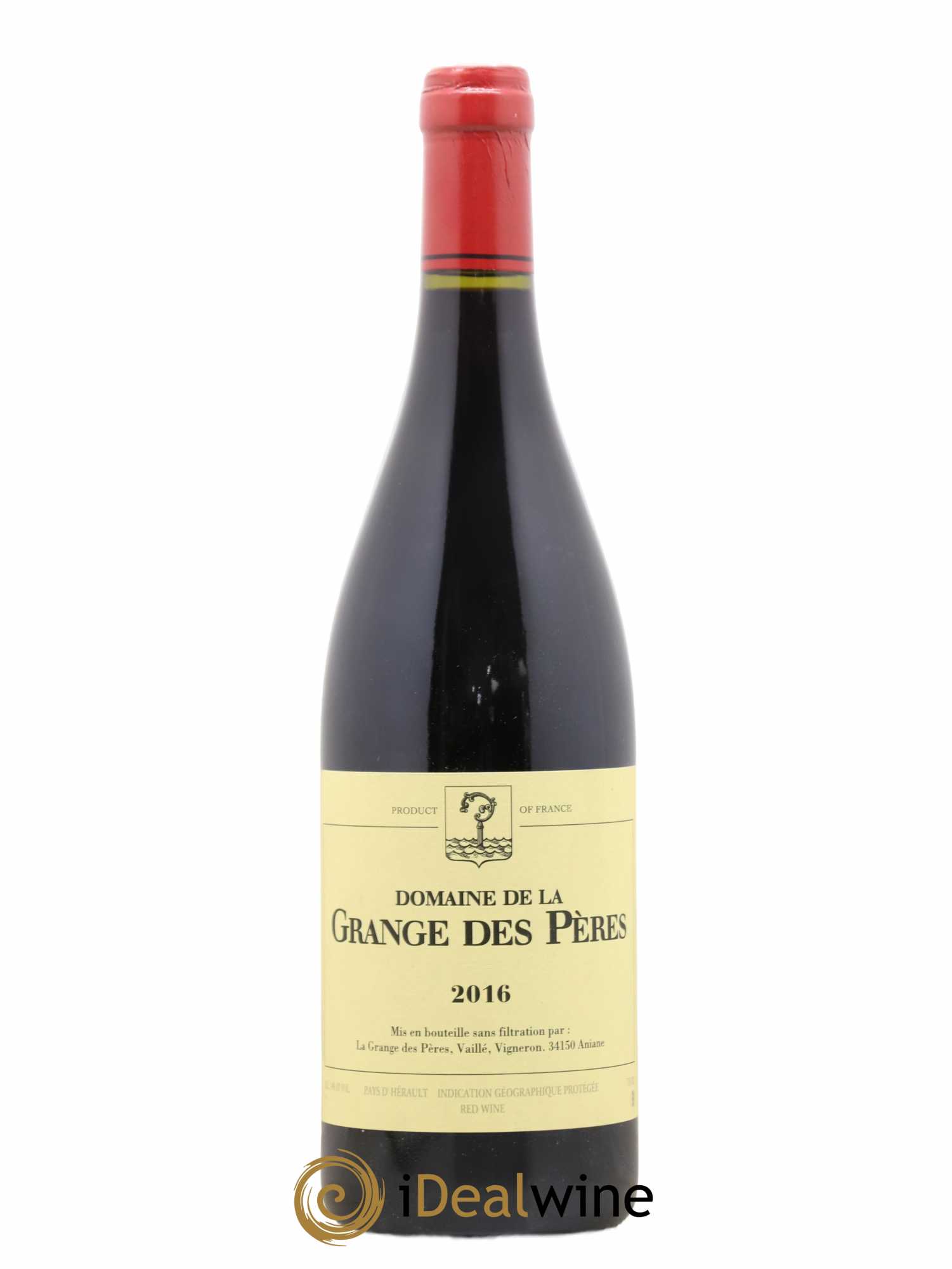 Pays d'Hérault Grange des Pères Laurent Vaillé 2016 - Lot de 1 bouteille - 0