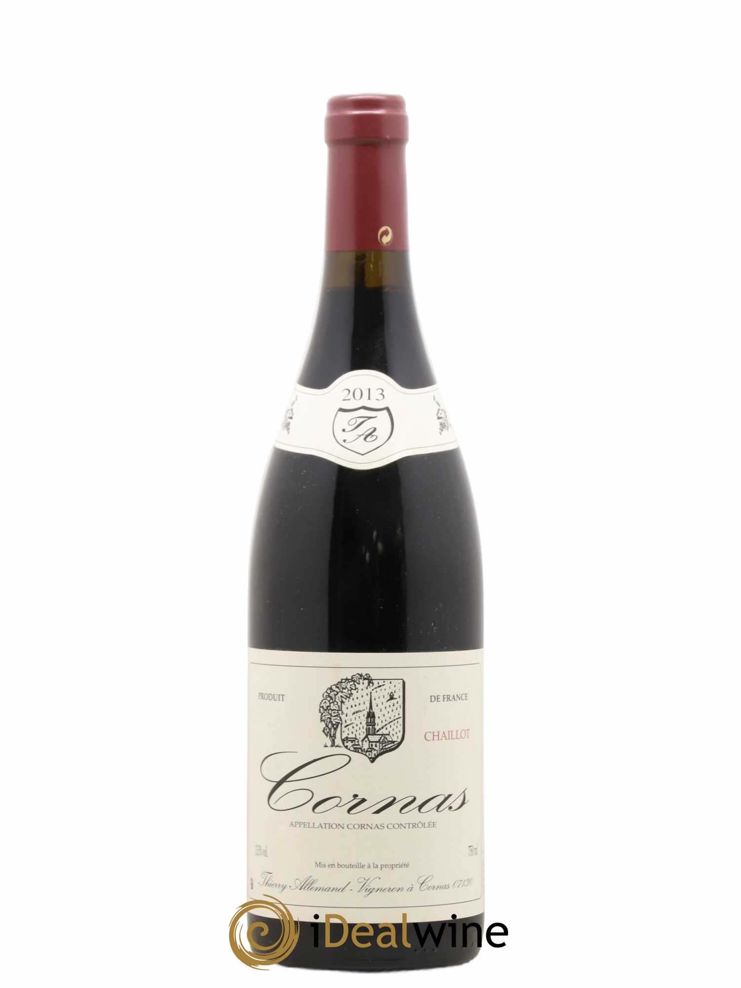 Cornas Chaillot Thierry Allemand 2013 - Lot de 1 bouteille - 0