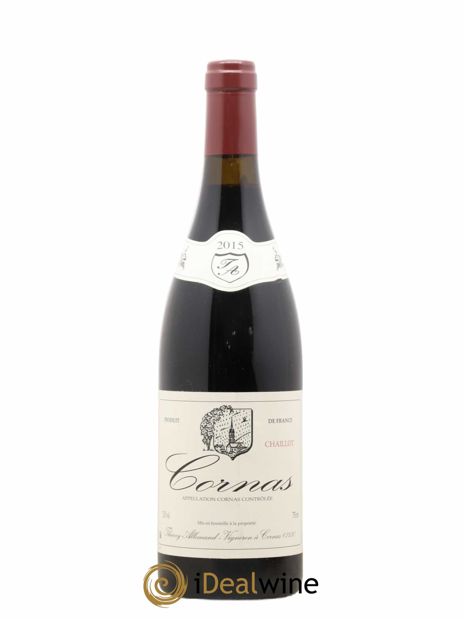 Cornas Chaillot Thierry Allemand 2015 - Lot of 1 bottle - 0