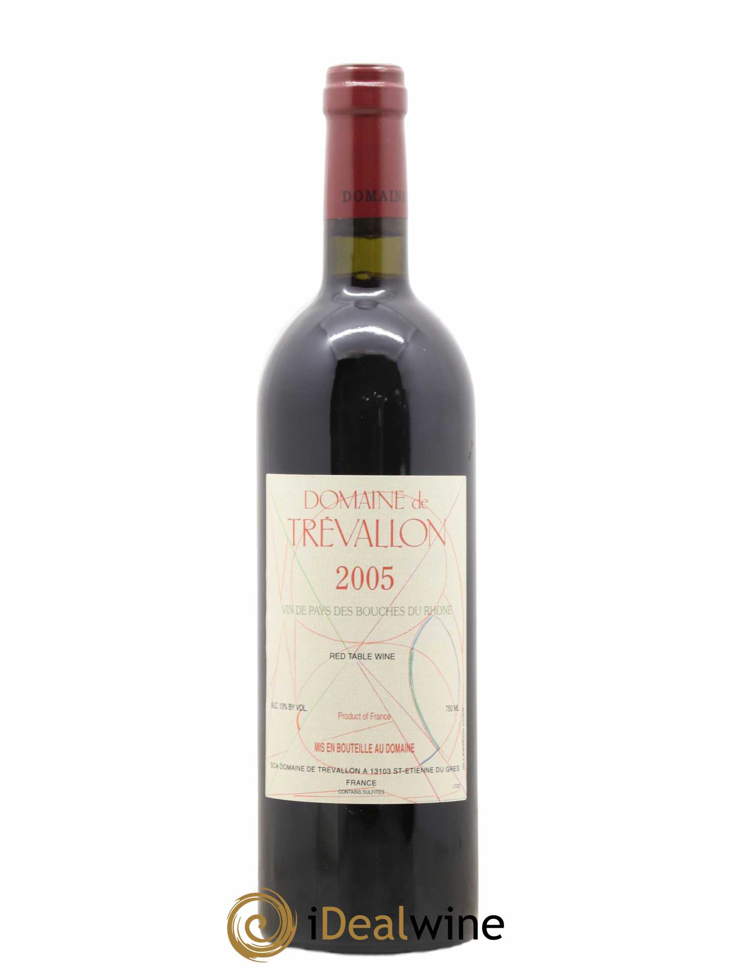 VDP Bouches du Rhône Trévallon (Domaine de) Eloi Dürrbach 2005 - Lot de 1 bouteille - 0
