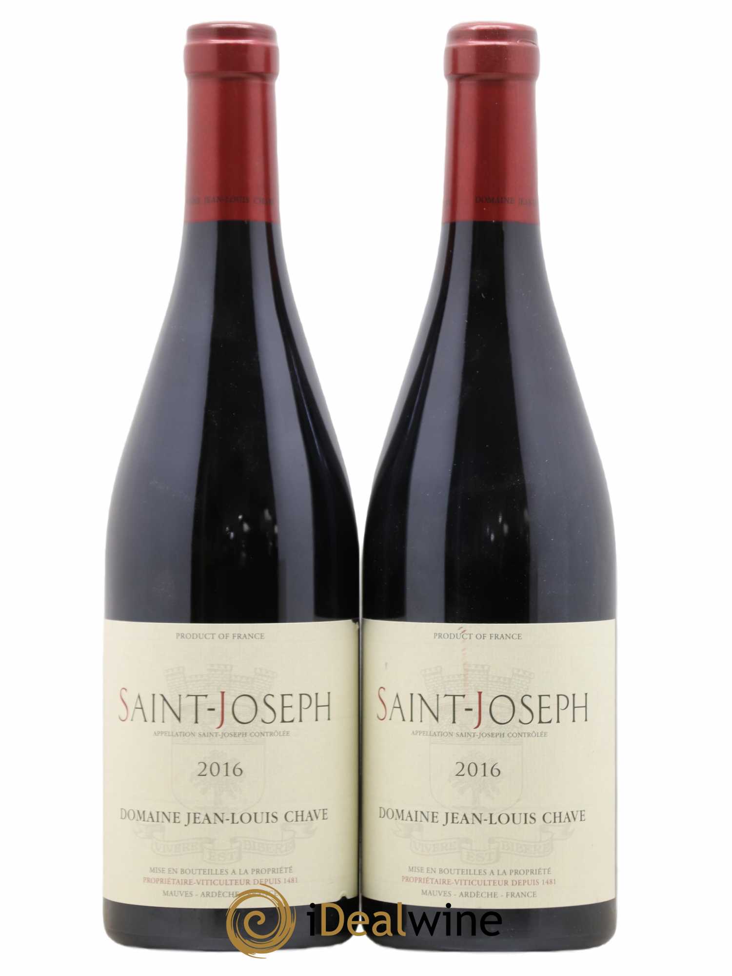 Saint-Joseph Jean-Louis Chave 2016 - Lot de 2 bouteilles - 0