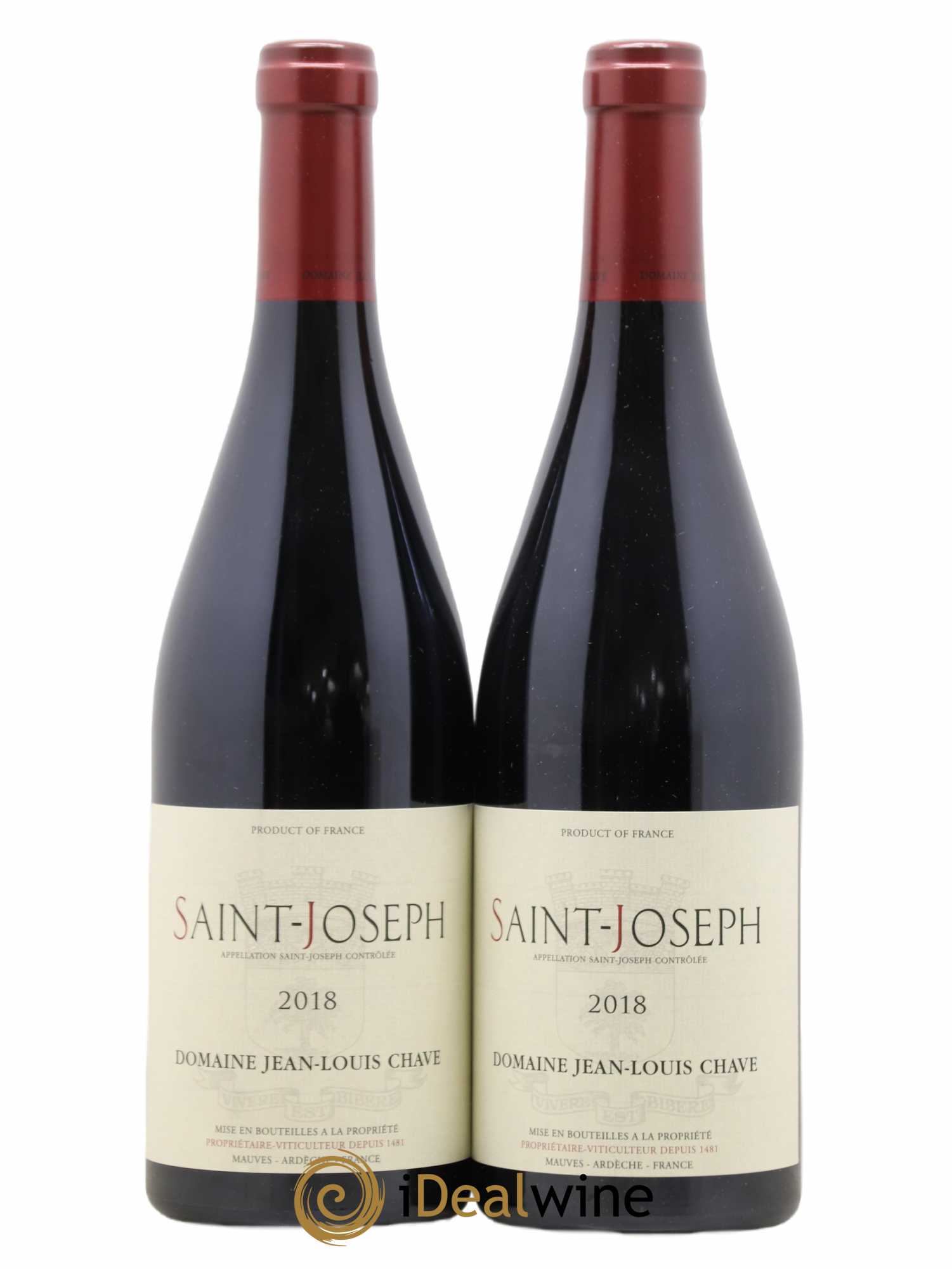 Saint-Joseph Jean-Louis Chave 2018 - Lot de 2 bouteilles - 0