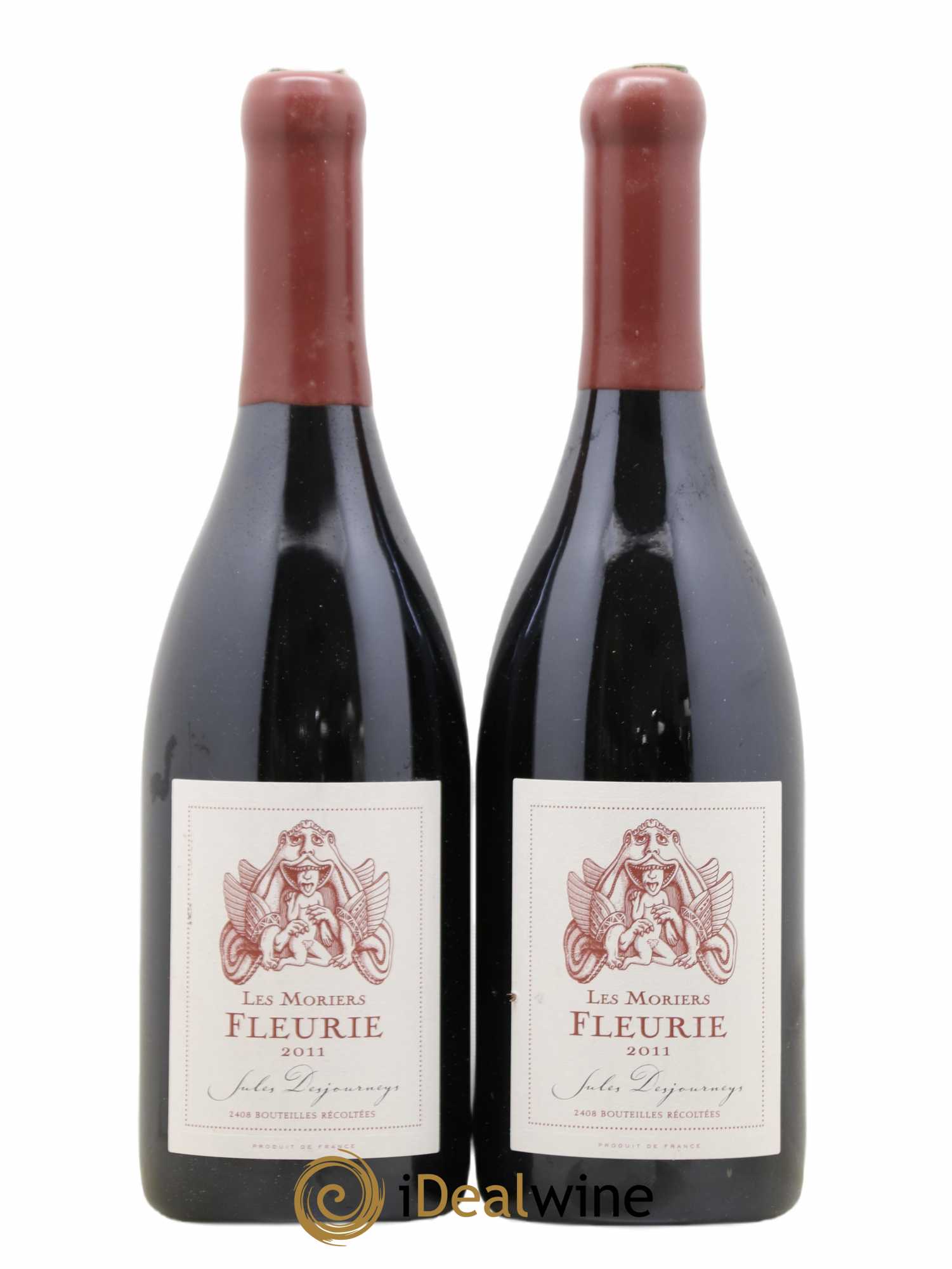 Fleurie Les Moriers Jules Desjourneys 2011 - Lot de 2 bouteilles - 0