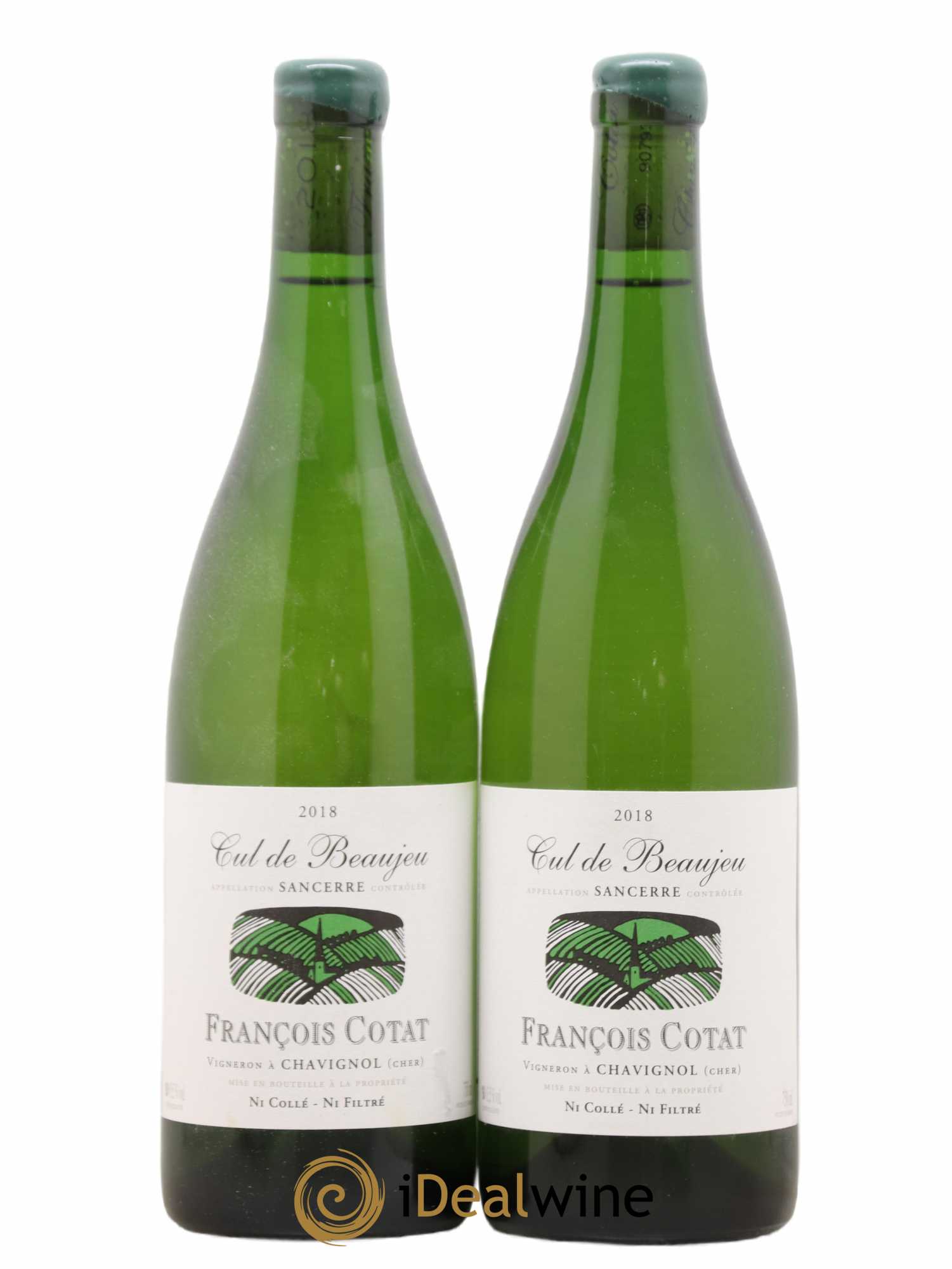 Sancerre Les Culs de Beaujeu François Cotat 2018 - Lot de 2 bouteilles - 0