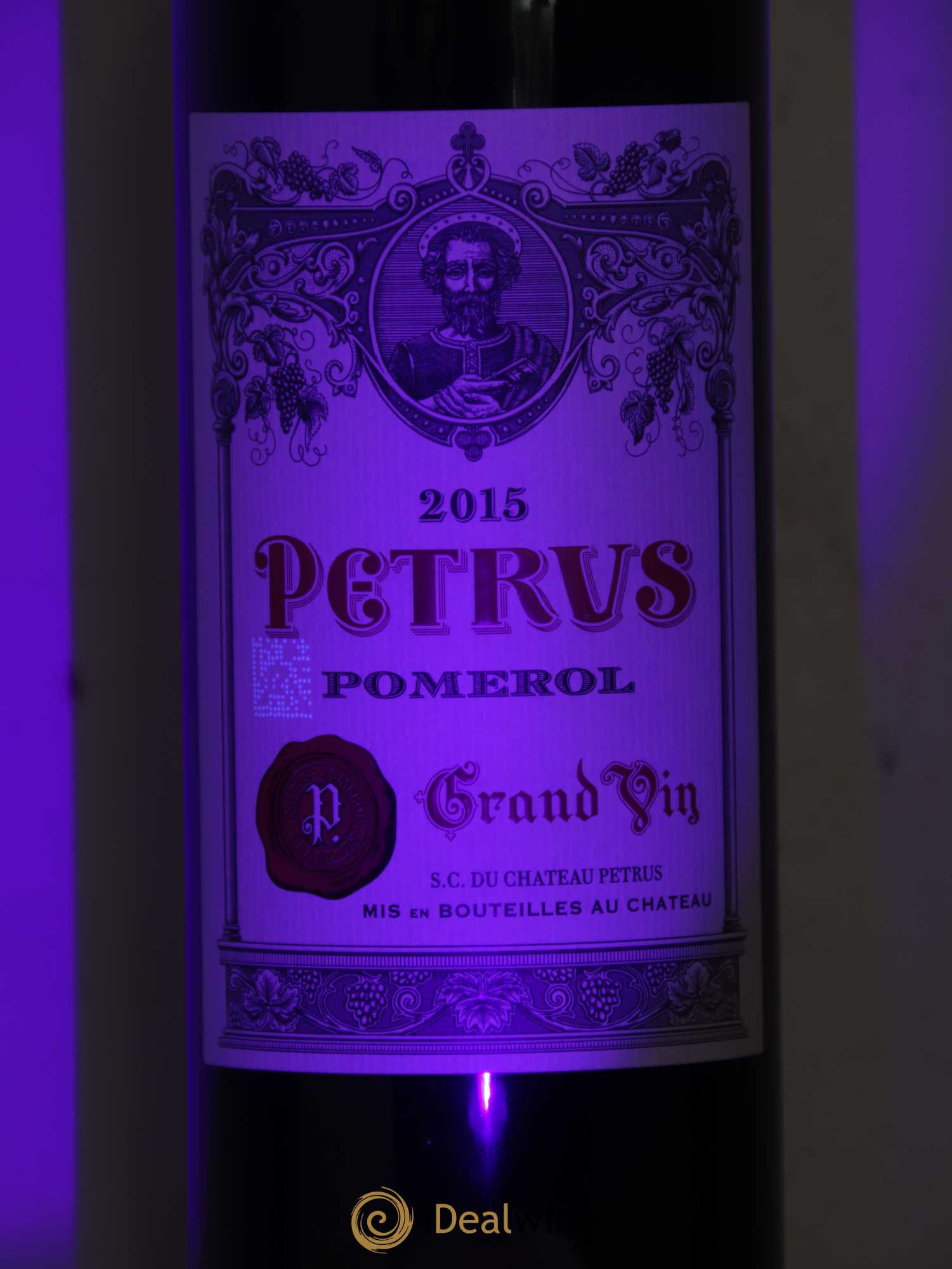 Petrus 2015 - Lot of 3 bottles - 3