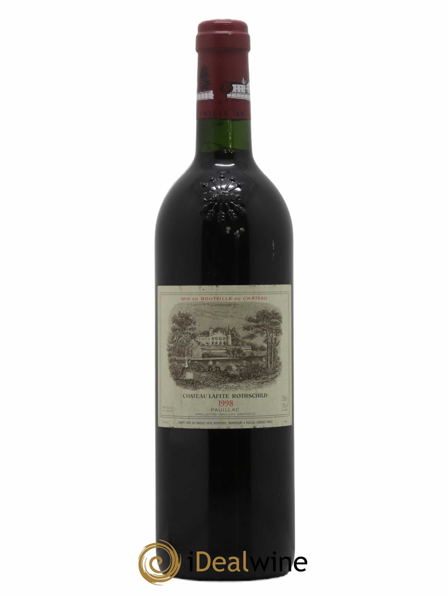 Château Lafite Rothschild 1er Grand Cru Classé 1998 - Lot de 1 bouteille - 0