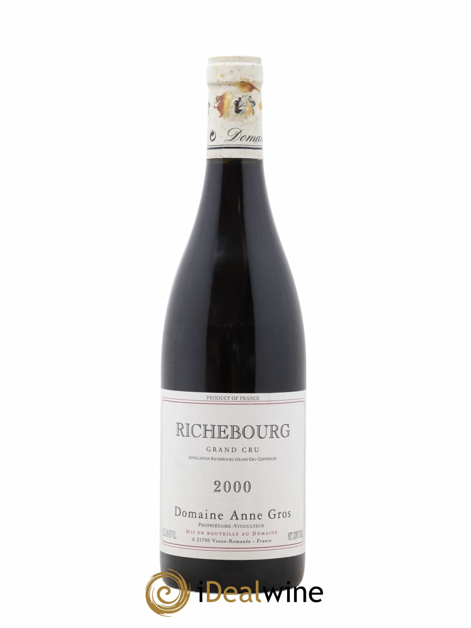 Richebourg Grand Cru Anne Gros 2000 - Posten von 1 Flasche - 0