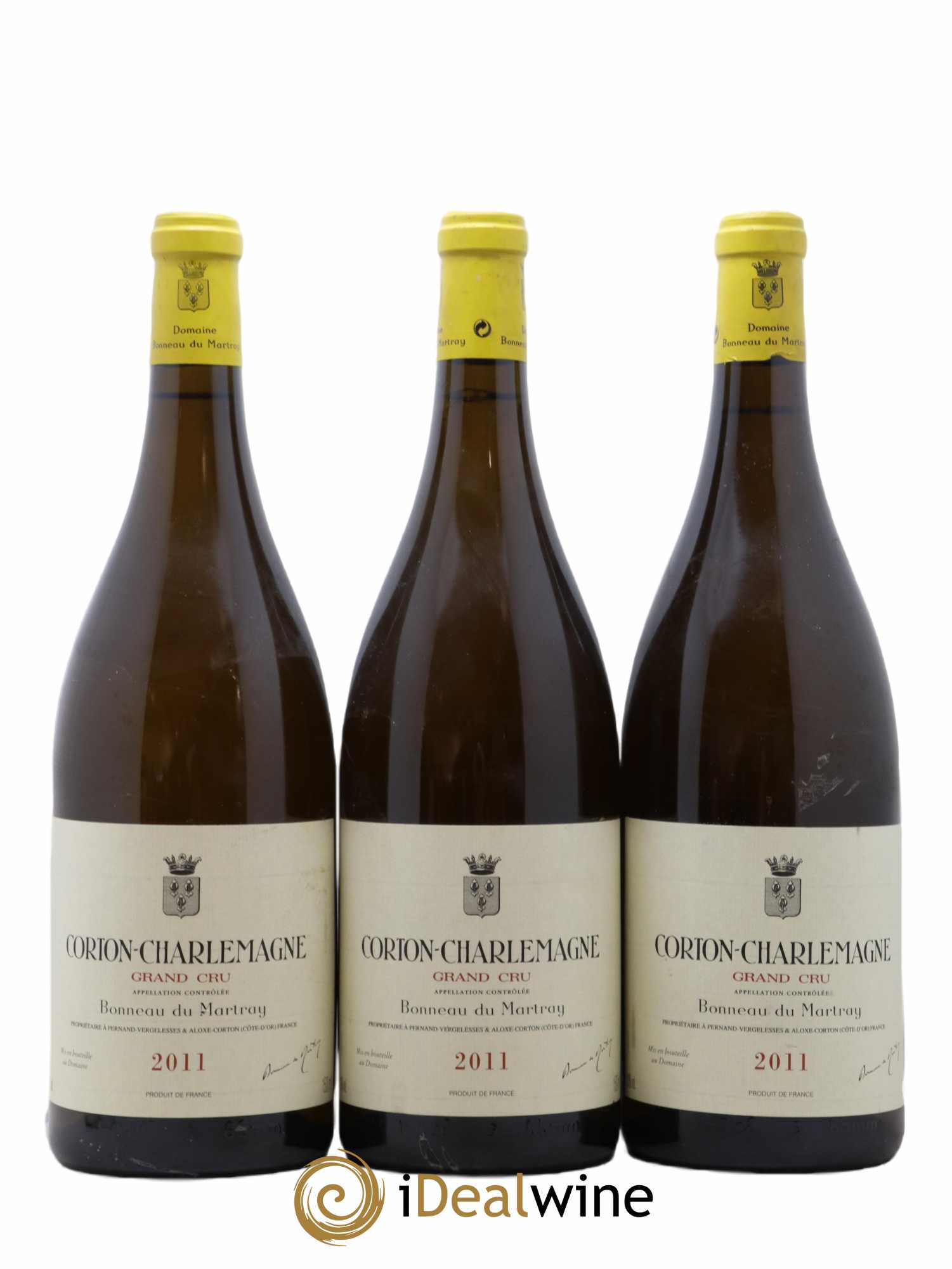 Corton-Charlemagne Grand Cru Bonneau du Martray (Domaine) 2011 - Lot de 3 magnums - 0