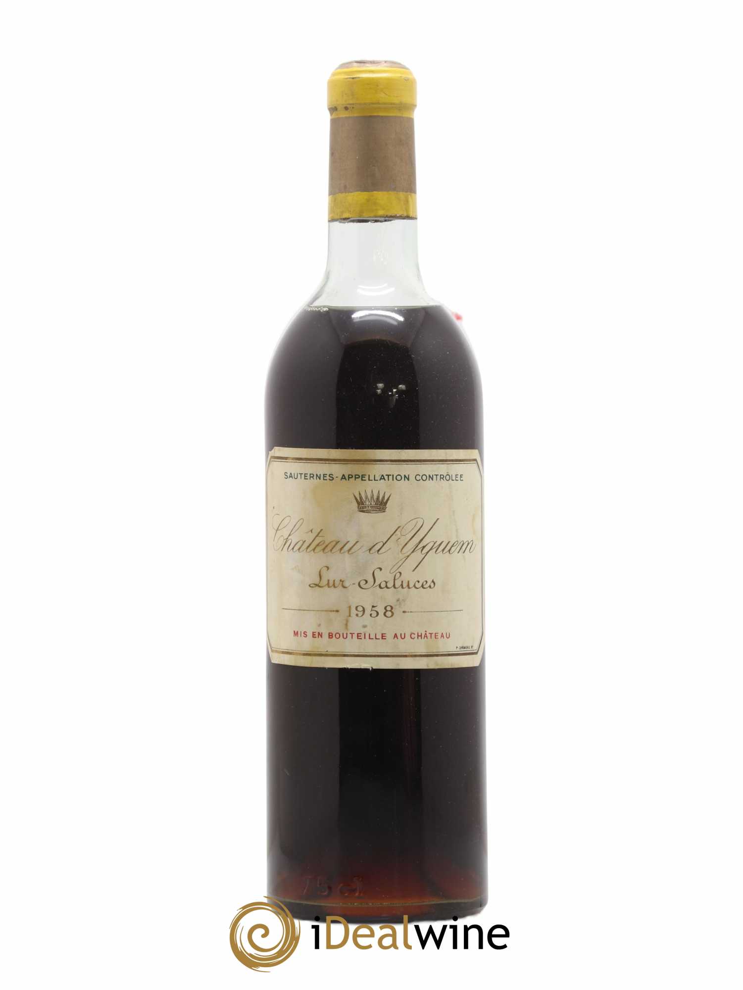 Château d' Yquem 1er Cru Classé Supérieur 1958 - Lotto di 1 bottiglia - 0