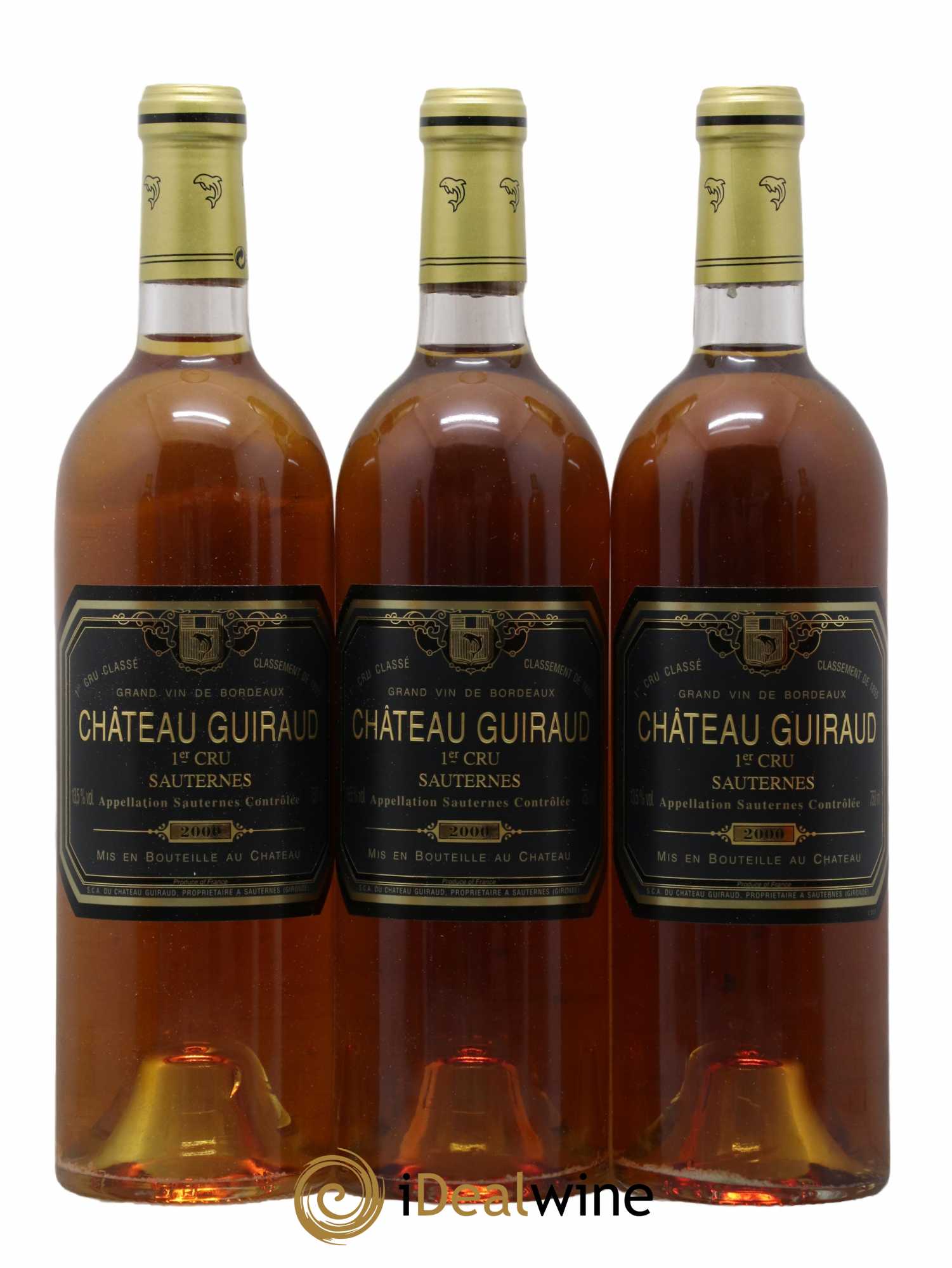 Château Guiraud 1er Grand Cru Classé 2000 - Lotto di 6 bottiglie - 2