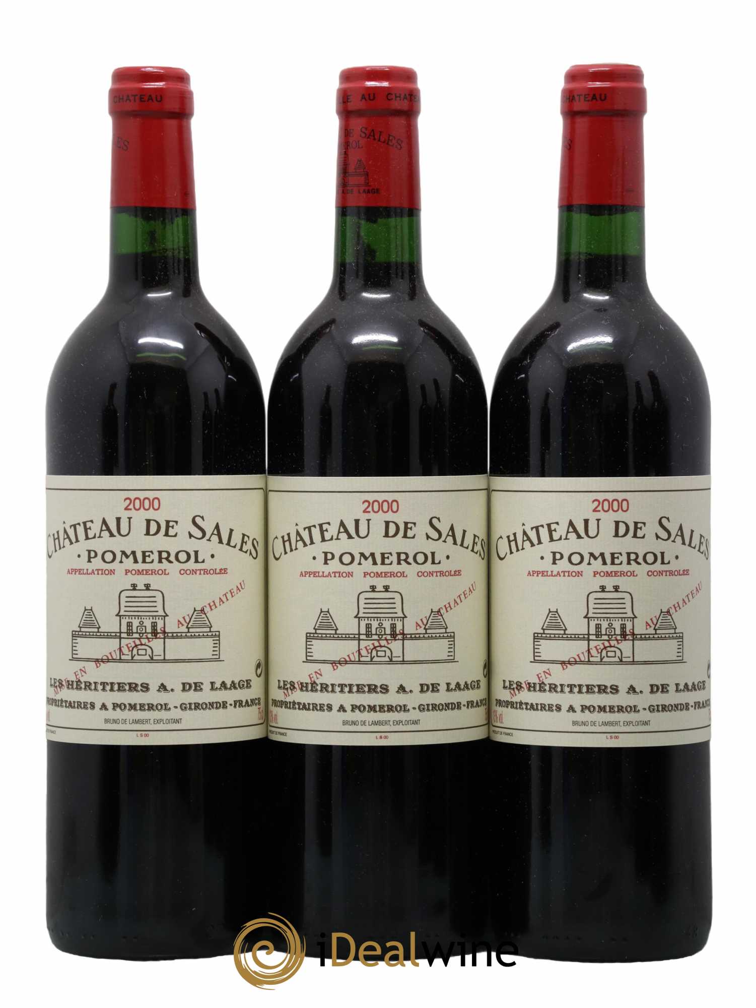 Château de Sales 2000 - Lot de 6 bouteilles - 2