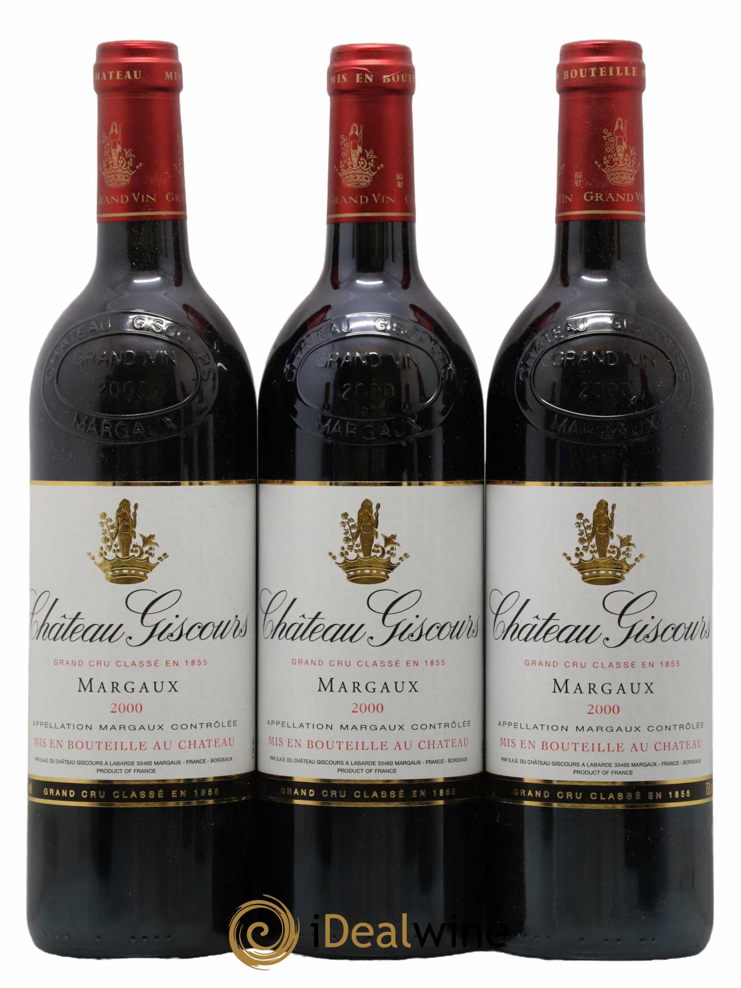 Château Giscours 3ème Grand Cru Classé 2000 - Lot de 6 bouteilles - 2