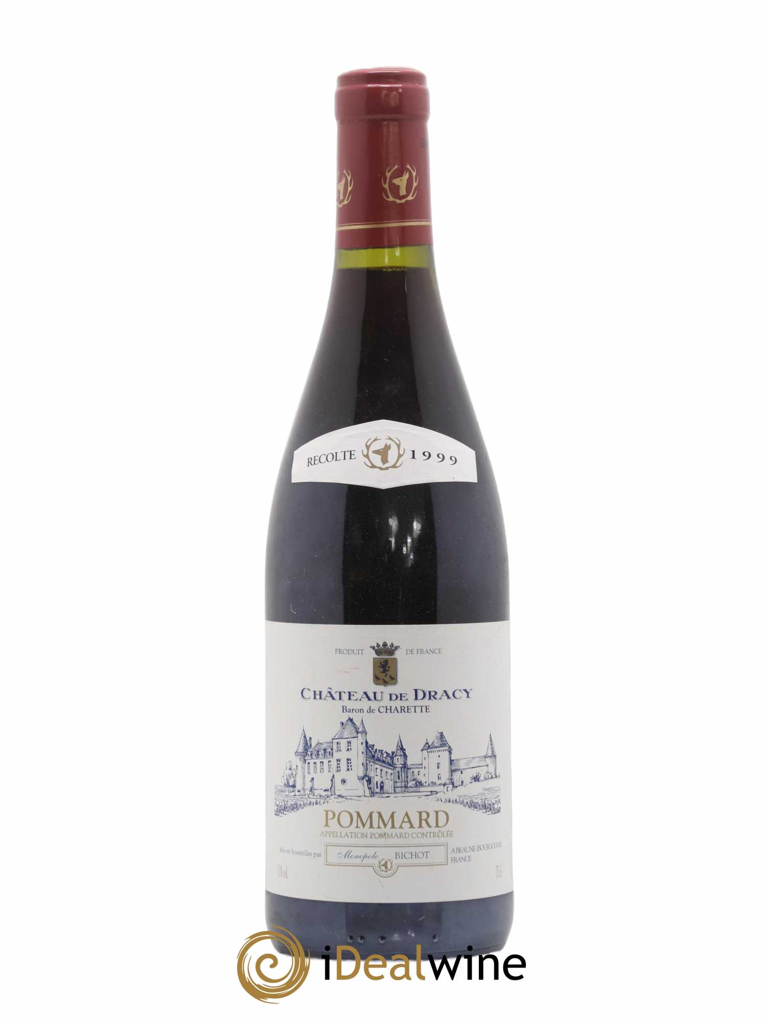 Pommard Baron de Charrette Château de Dracy Bichot 1999 - Posten von 1 Flasche - 0